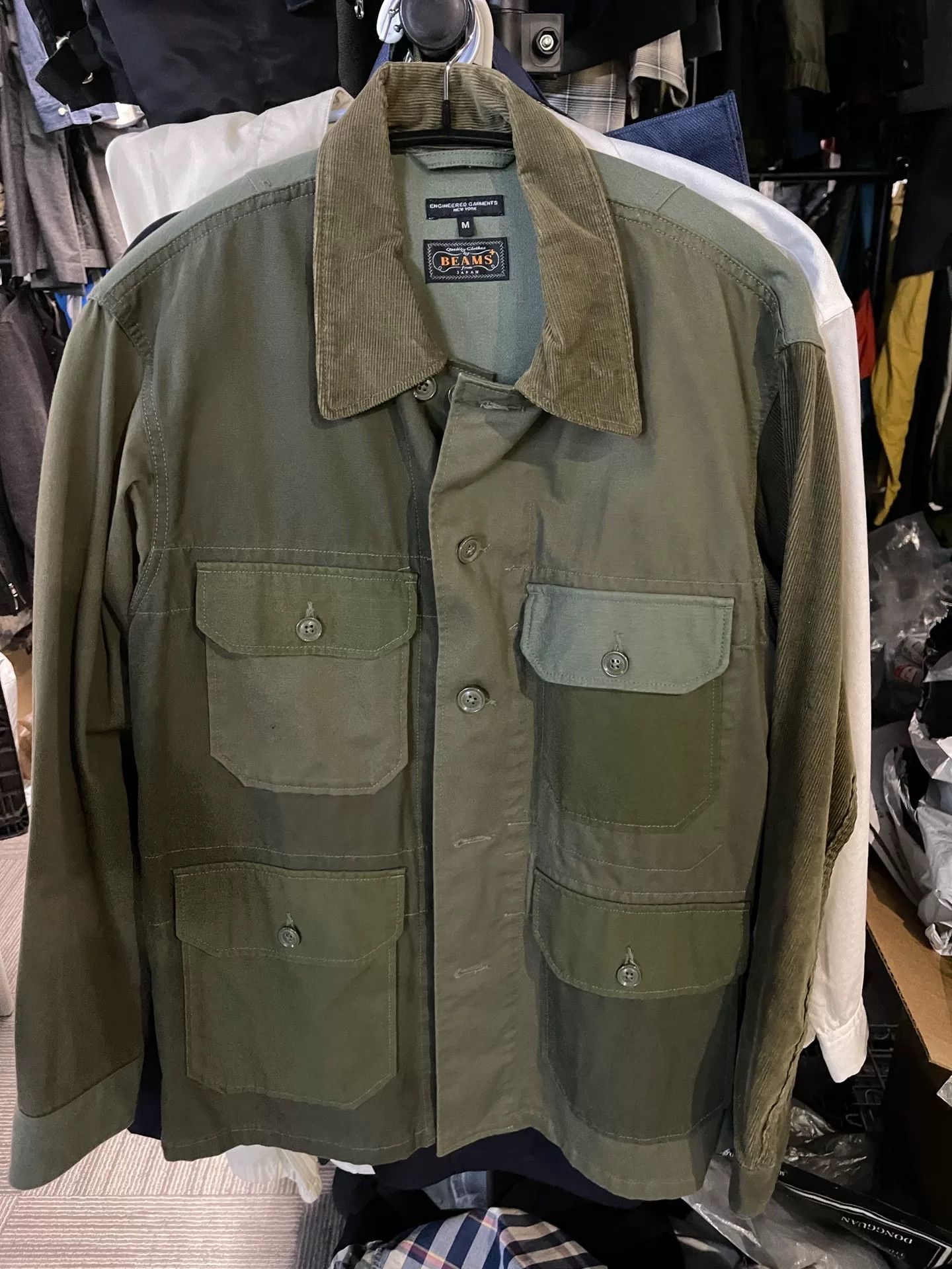 Engineered Garments Beams x ENGINEERED GARMENTS Colorblock Four-Pocket Jacket Size US M / EU 48-50 / 2 - 1 Thumbnail
