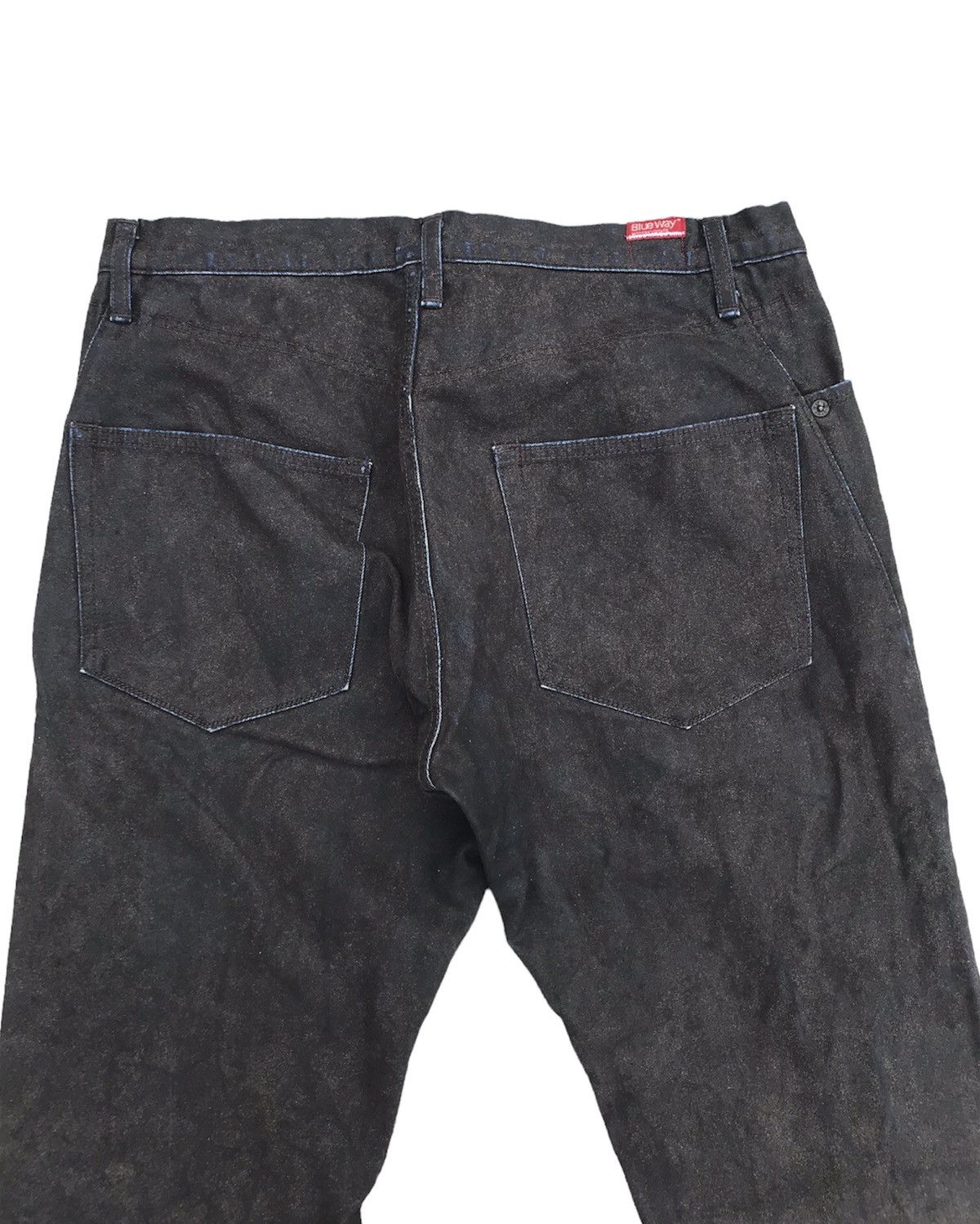 Japanese Brand Vintage Dyed Blue Way Denim Size US 32 / EU 48 - 5 Thumbnail