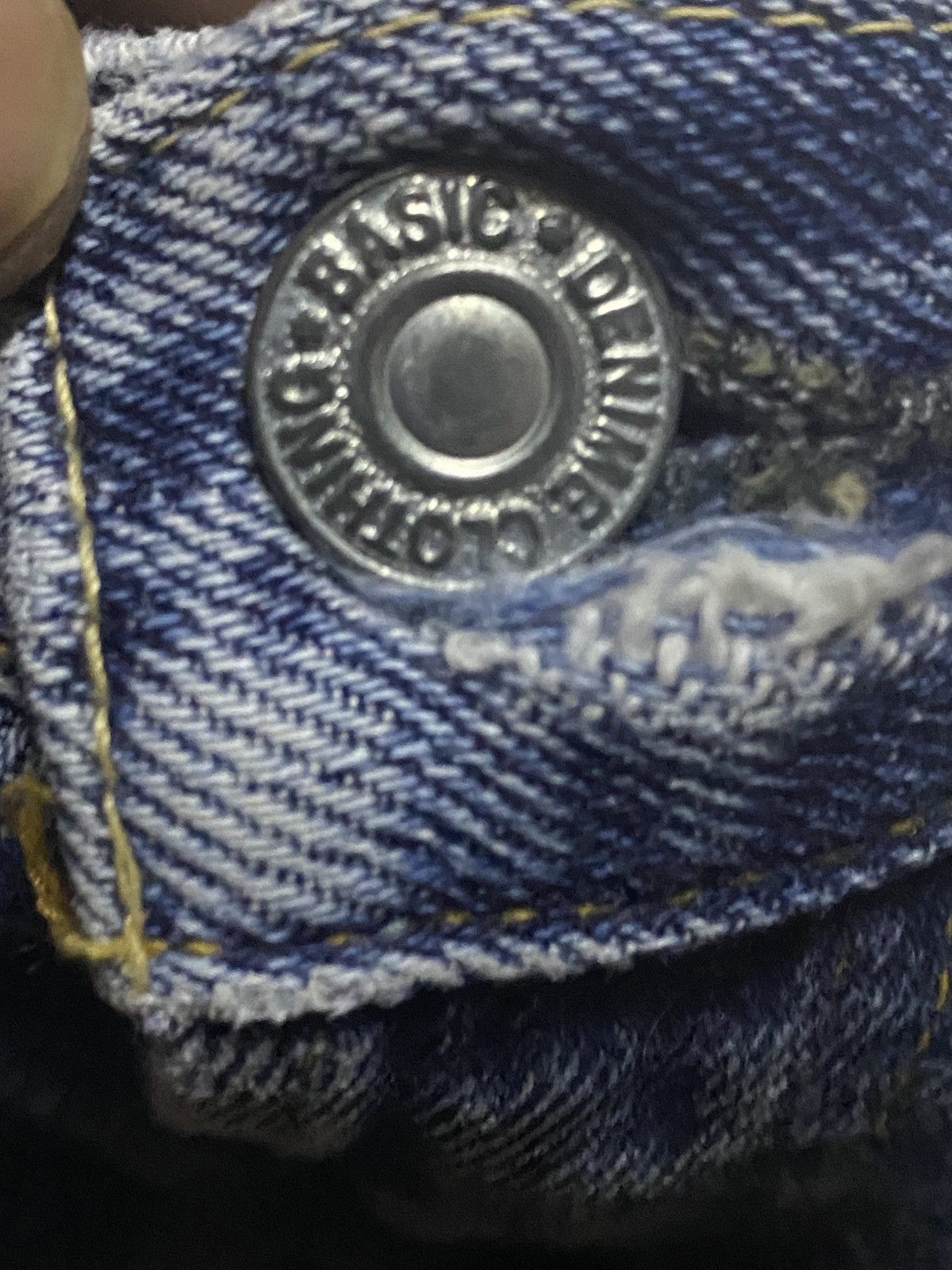 Denime Vintage DENIME 89 Selvedge Light Wash Distressed Baggy Jeans Size US 28 / EU 44 - 8 Thumbnail