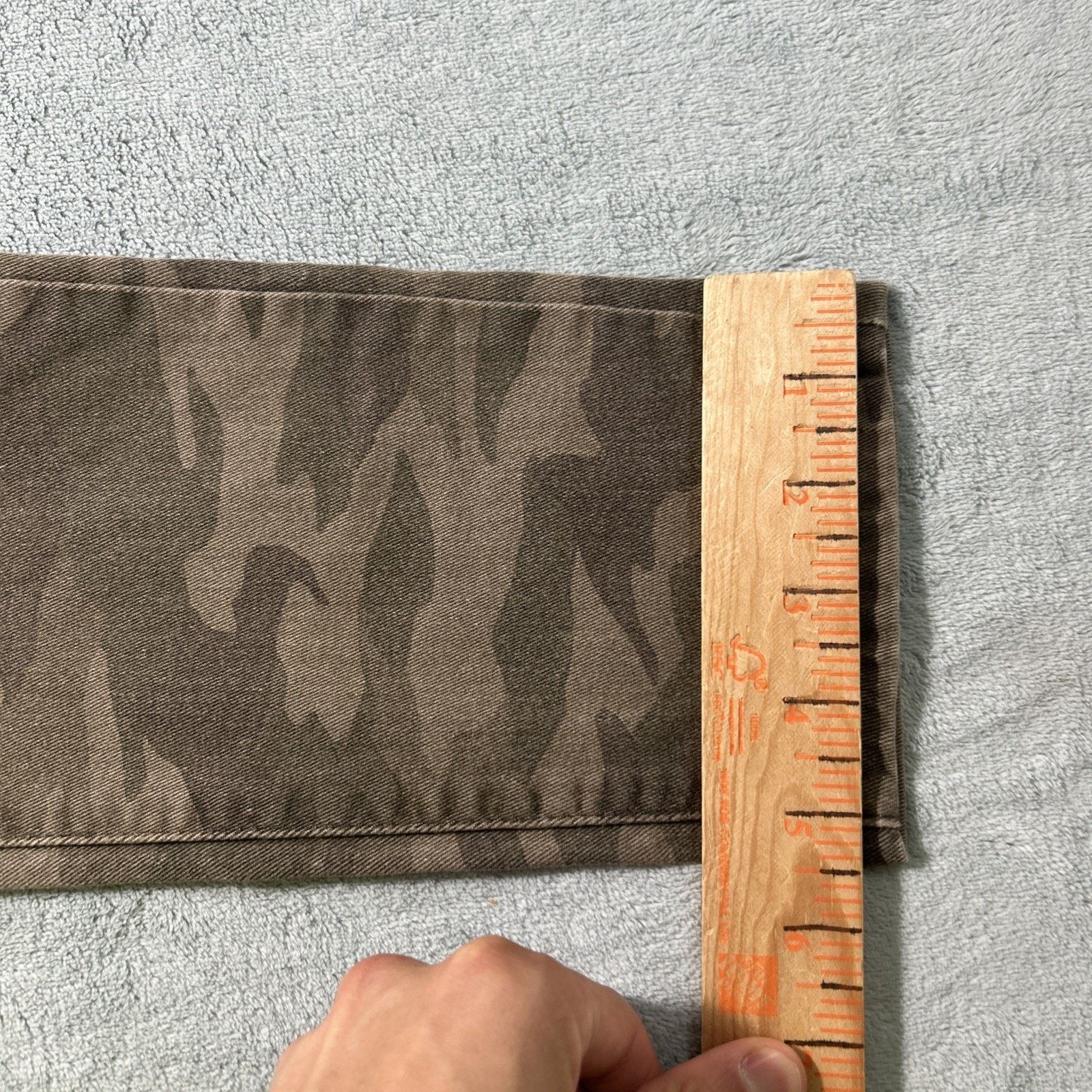 Levi's Levis Slim Straight Woodland Camo Jeans Women 32x28 Skinny Size 28" / US 6 / IT 42 - 15 Thumbnail