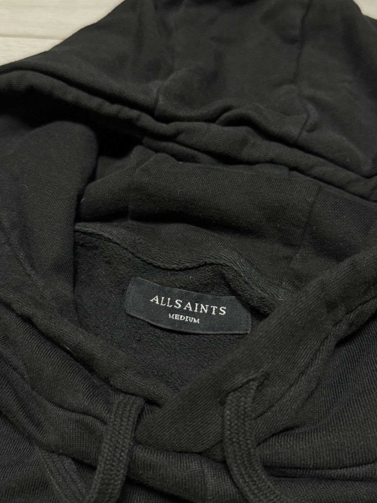 Allsaints Allsaints split logo hoodie Size US M / EU 48-50 / 2 - 3 Thumbnail