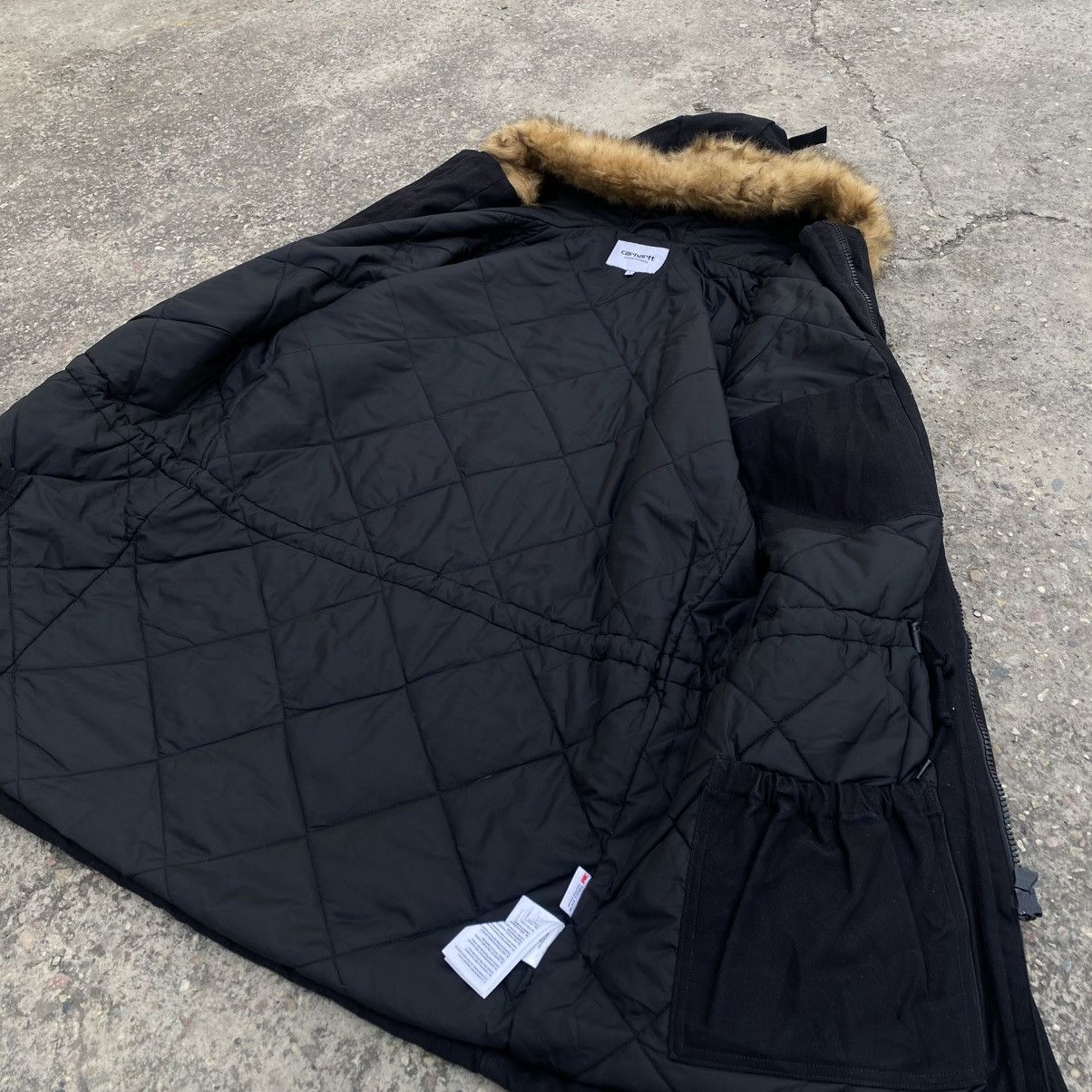 Carhartt Carhartt Siberian Parka – Black (WIP) Size US M / EU 48-50 / 2 - 13 Thumbnail