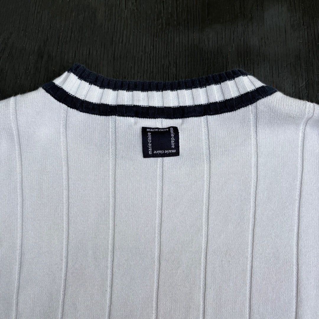 Vintage Marie Claire 1990 90s Logo Designer Japan Magazine Sweater Size US L / EU 52-54 / 3 - 3 Thumbnail