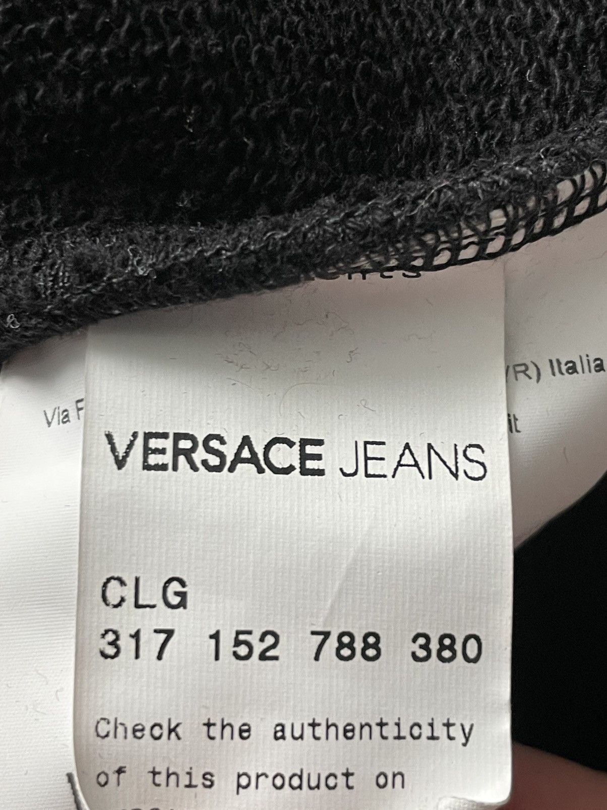 Versace Jeans Couture Versace Jeans Luxury Zip Hoodie Gold Lampas Logo RARE Size US XS / EU 42 / 0 - 7 Thumbnail