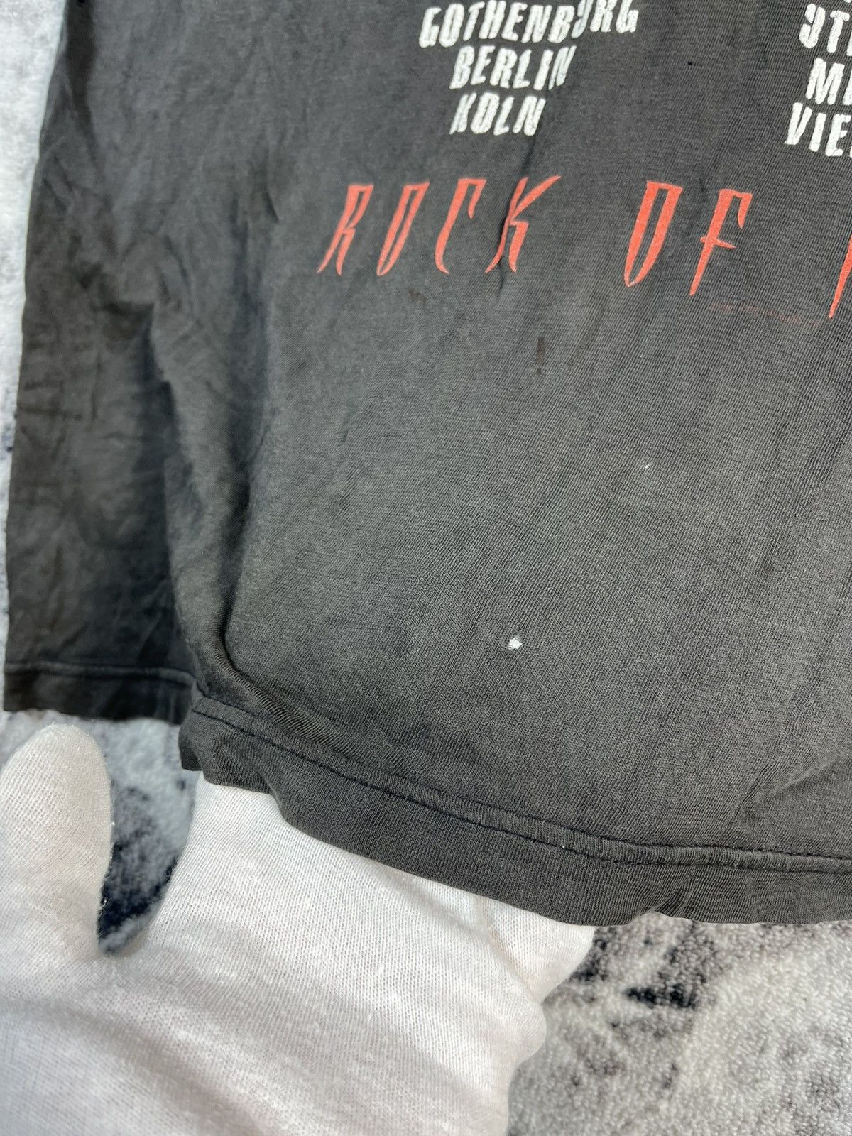 KISS KISS Psycho Circus Tour 1998 Distressed Faded Tee Size US XXL / EU 58 / 5 - 23 Thumbnail