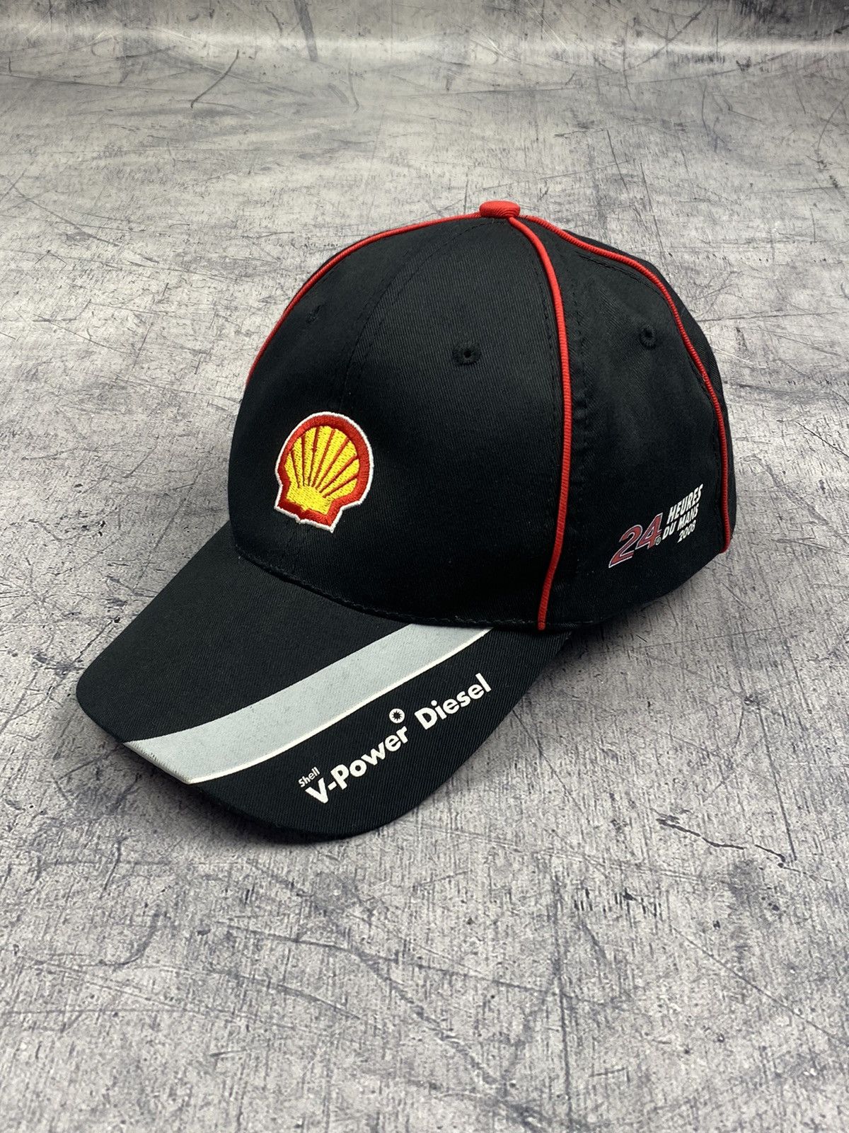 Ferrari × Vintage Vintage Shell V-Power Diesel Audi SPORT STRAPBACK CAP Size ONE SIZE - 2 Thumbnail