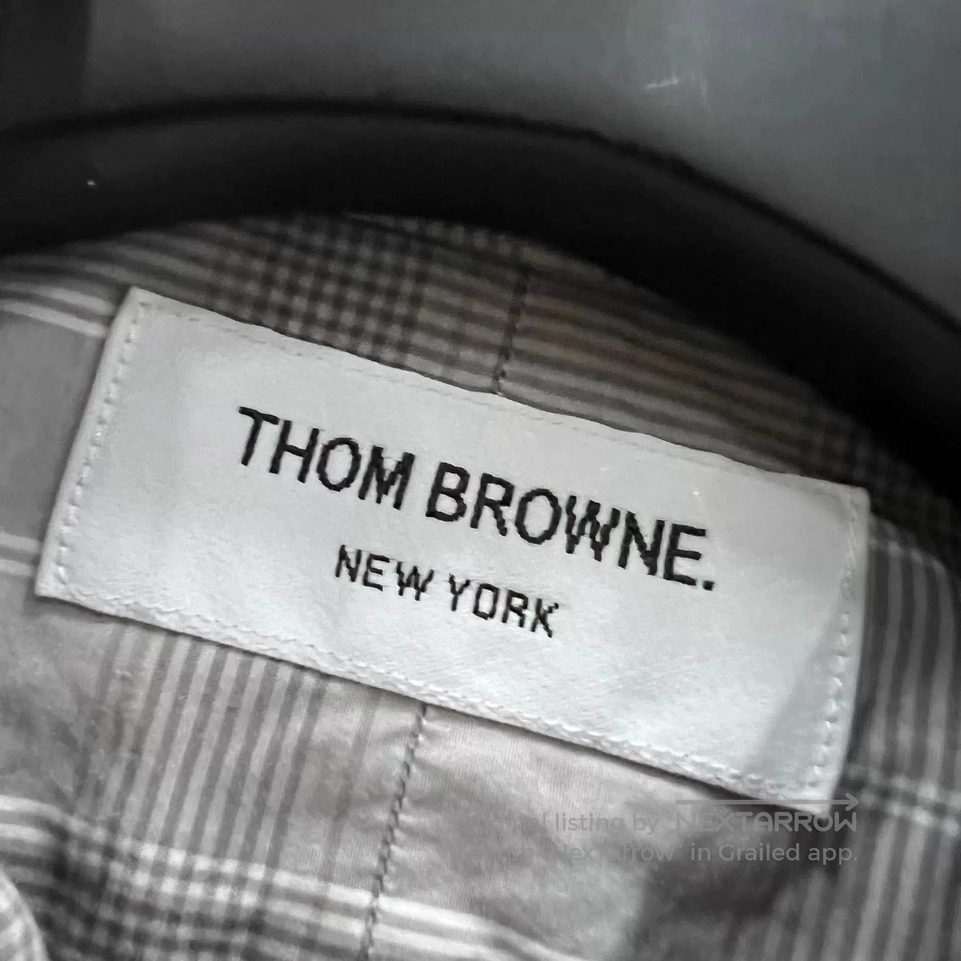 Thom Browne thom browne gray checkered shirt size l. Size US S / EU 44-46 / 1 - 3 Thumbnail