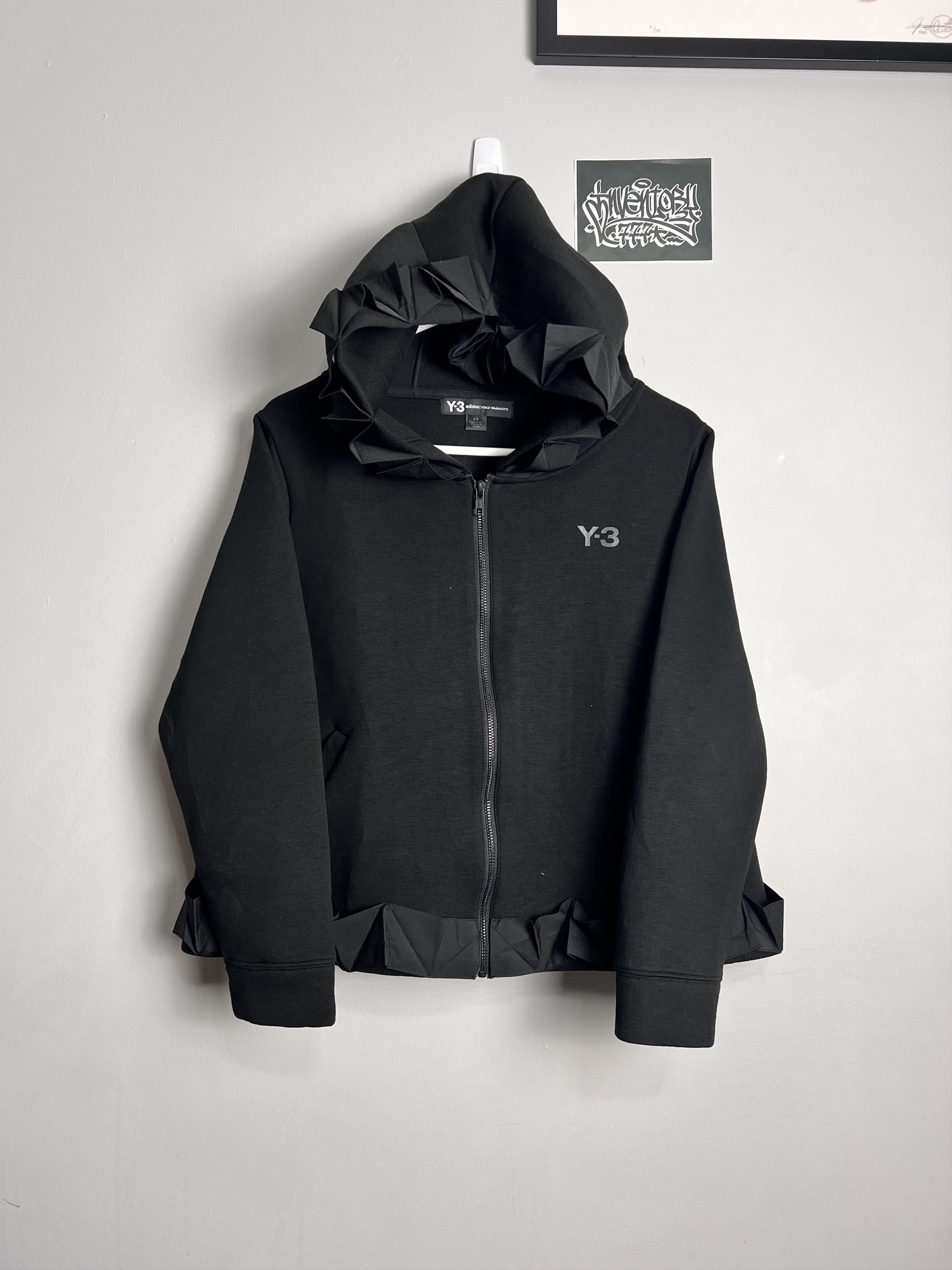 Y-3 YOHJI YAMAMOTO Adidas Cut Out Zip Jacket main image 1