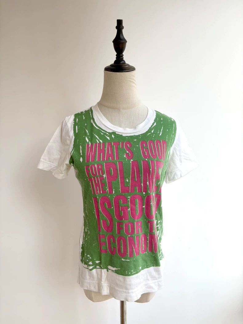 Vivienne Westwood Vivienne Westwood size3 Double-sided letter T-shirt Size M / US 6-8 / IT 42-44 - 1 Thumbnail