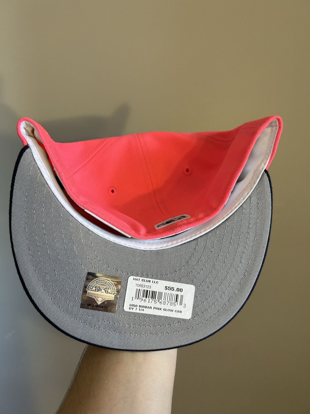 Hat Club Hat Club Exclusive Birmingham Barons Candy Pack Size 7 1/4 Size ONE SIZE - 3 Thumbnail