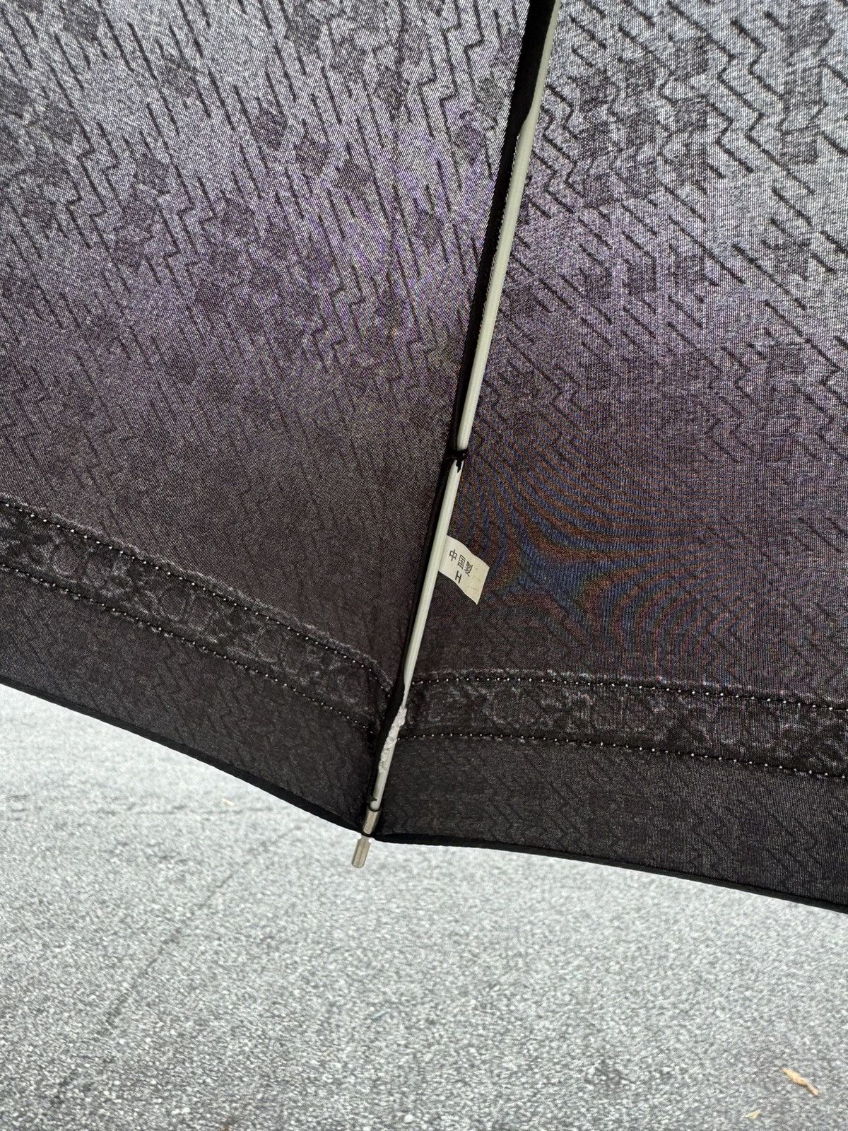 Y's × Yohji Yamamoto VINTAGE YOHJI YAMAMOTO NYLON UMBRELLA WOOD YSACCS Size ONE SIZE - 4 Thumbnail
