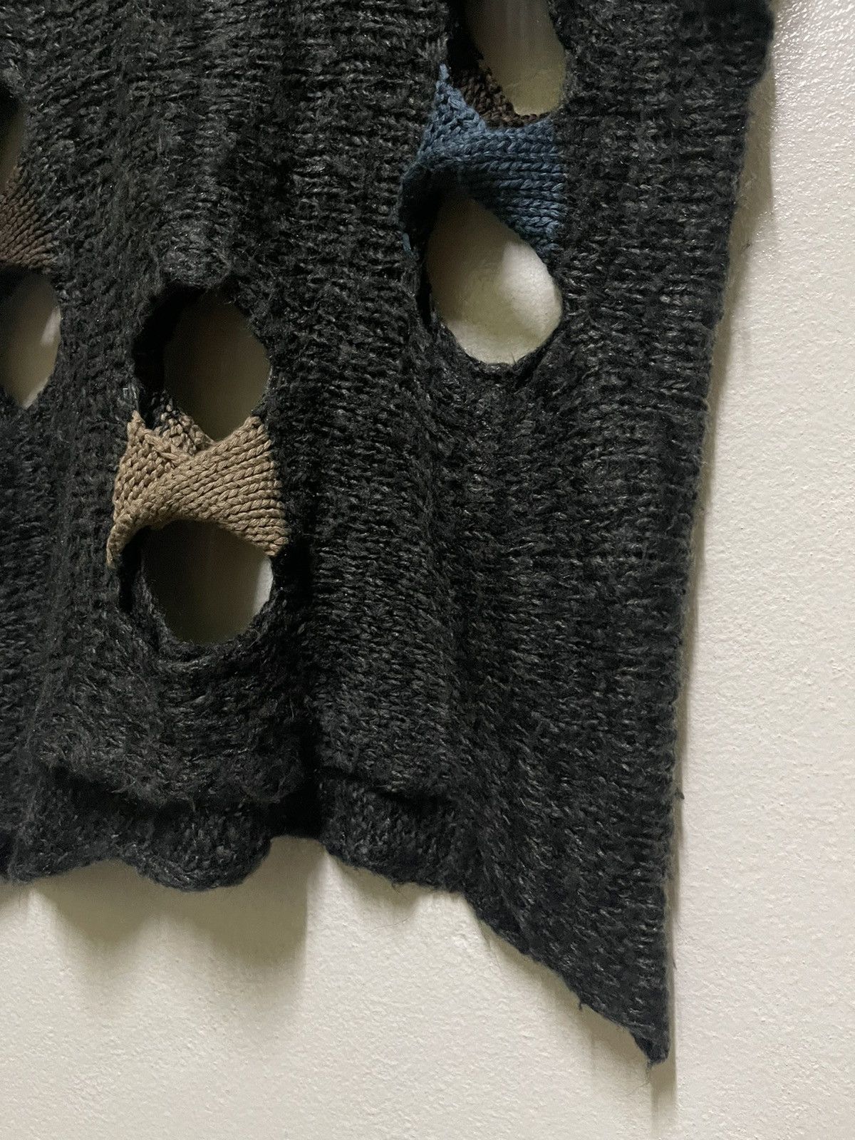 Designer × Japanese Brand Vintage Sleeveless Knitwear Wool Rare Design Size M / US 6-8 / IT 42-44 - 5 Thumbnail