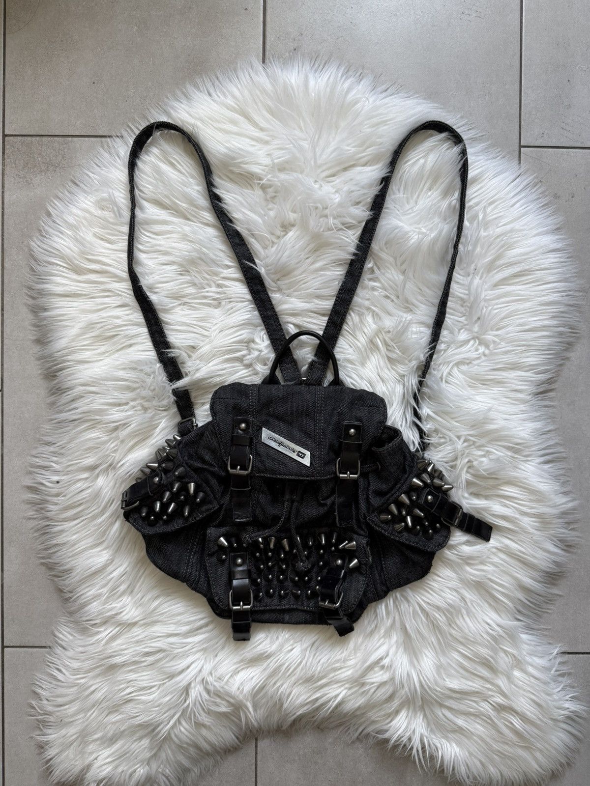 Diesel jeans diesel backpack with studs x if six was nine y2k Size ONE SIZE - 1 Thumbnail