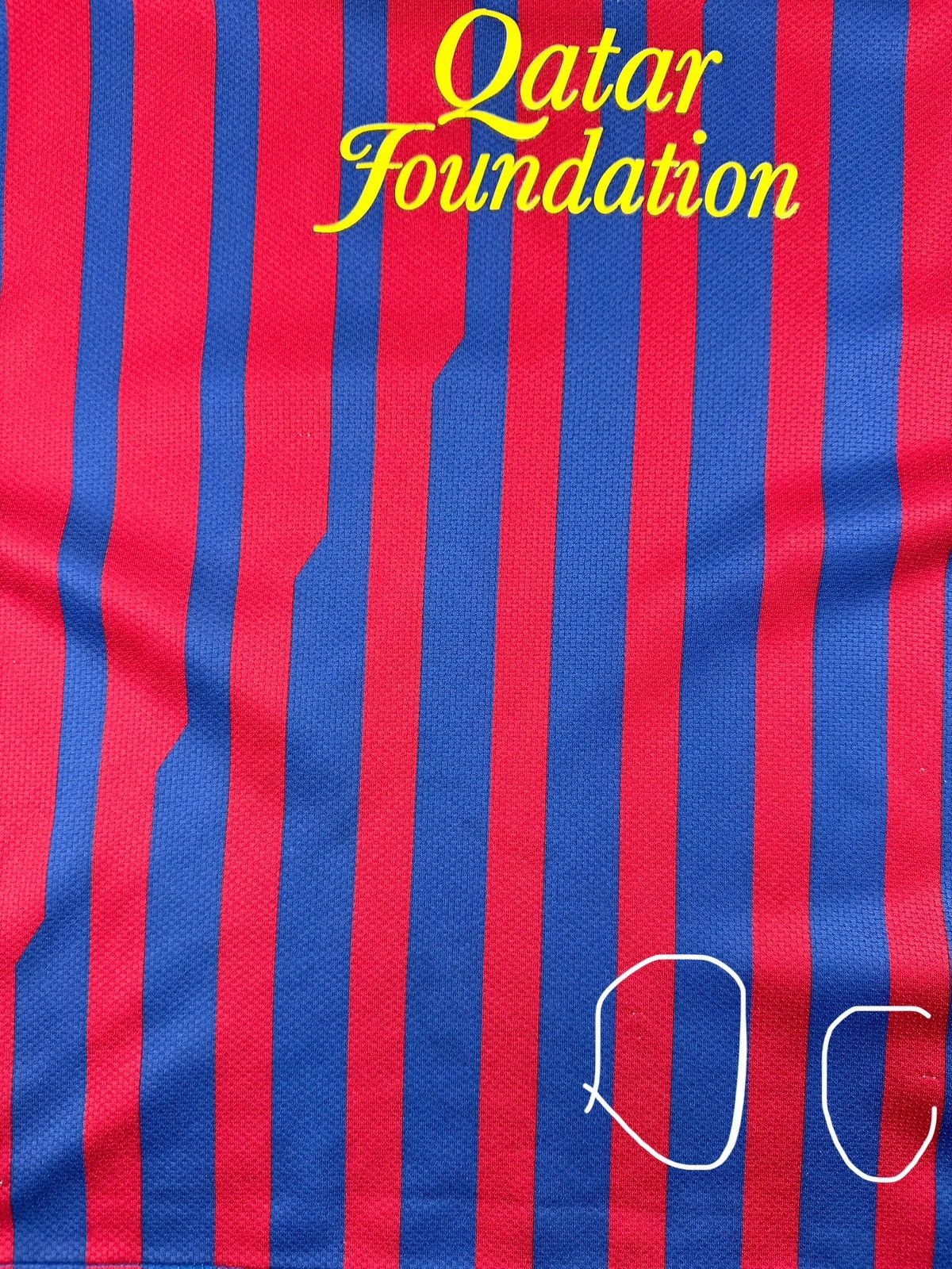 Nike Nike Barcelona FC Soccer Football Jersey Size US S / EU 44-46 / 1 - 6 Thumbnail