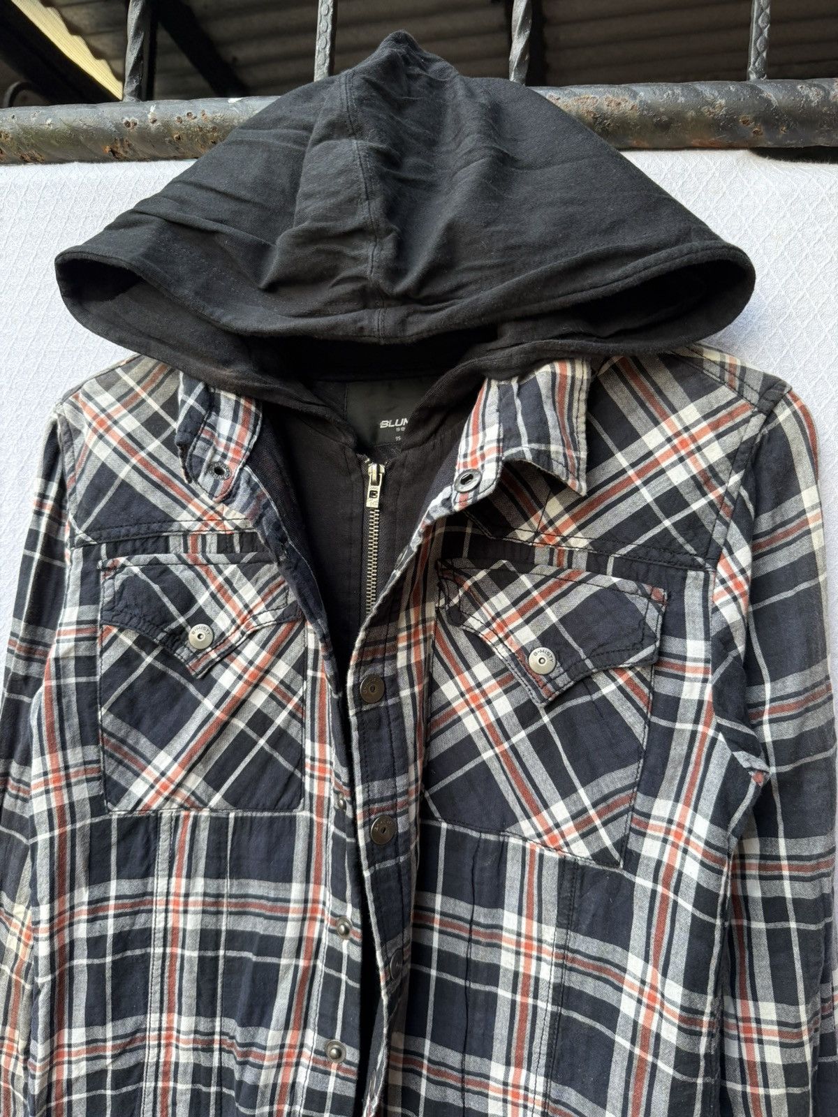 Hysteric Glamour Blumisty seduction double layers hoodie button shirt Size US S / EU 44-46 / 1 - 7 Thumbnail