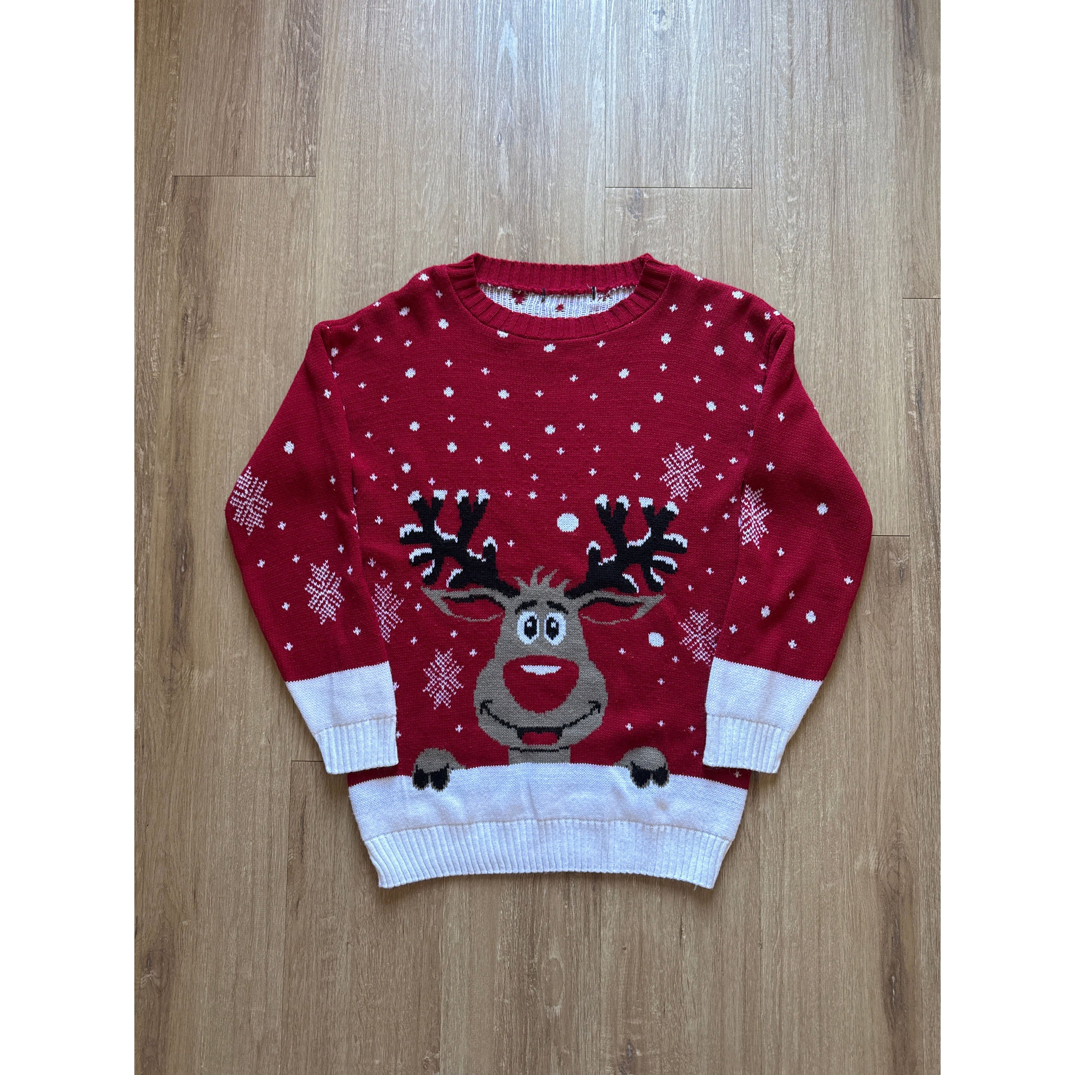 Other Vintage Rudolph The Red Nose Reindeer Sweater Size US M / EU 48-50 / 2 - 1 Thumbnail