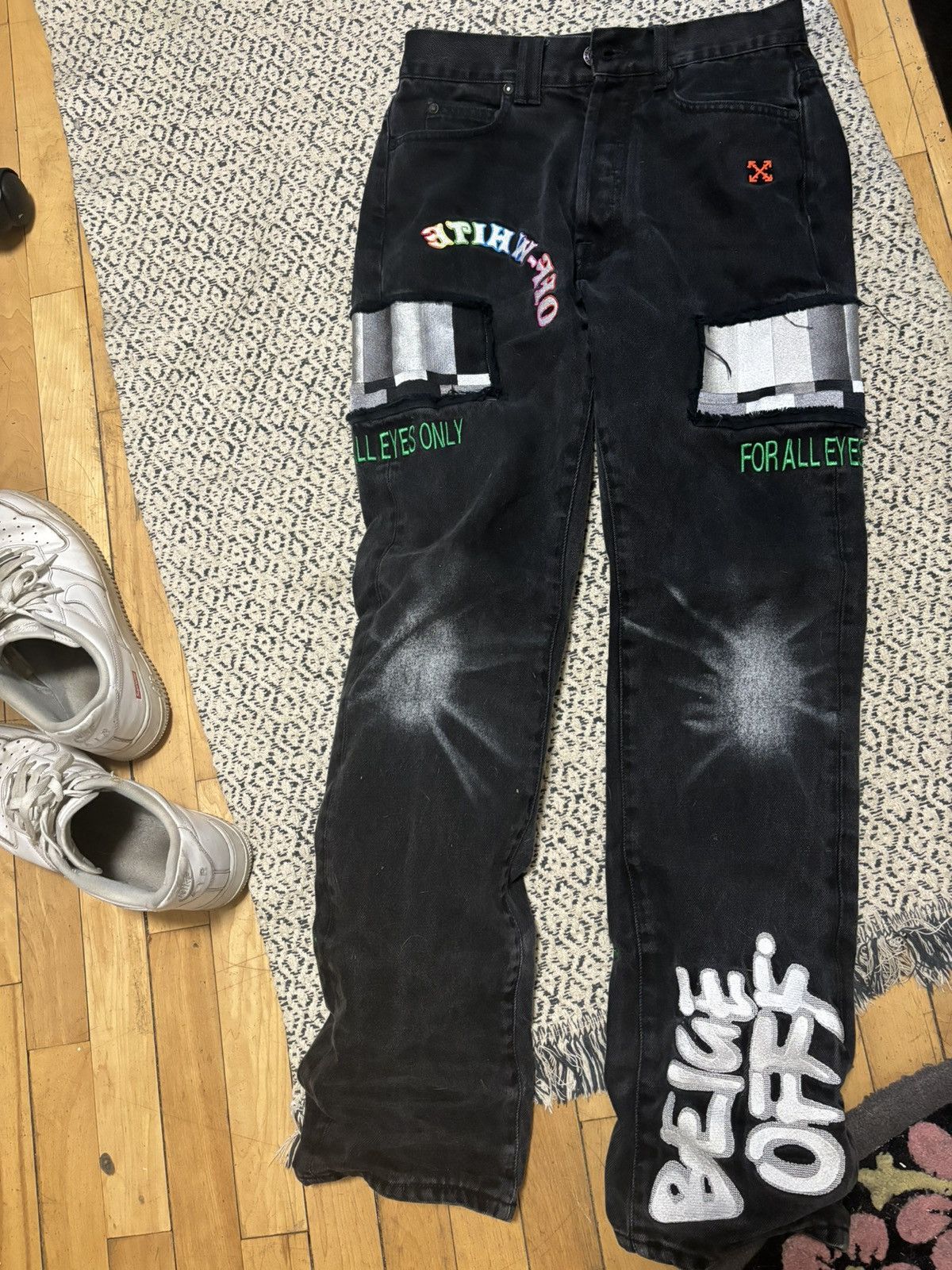 image of 5 Pocket Denim Jeans Ev Bravado/virgil Abloh in Black, Men's (Size 29)