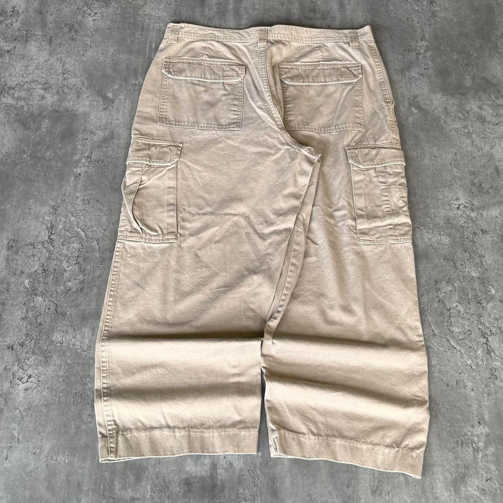 Basic Editions × JNCO × Vintage Vintage Y2K Baggy Wide Leg Jnco Style Cargo Tech Pants Size US 37 - 2 Thumbnail