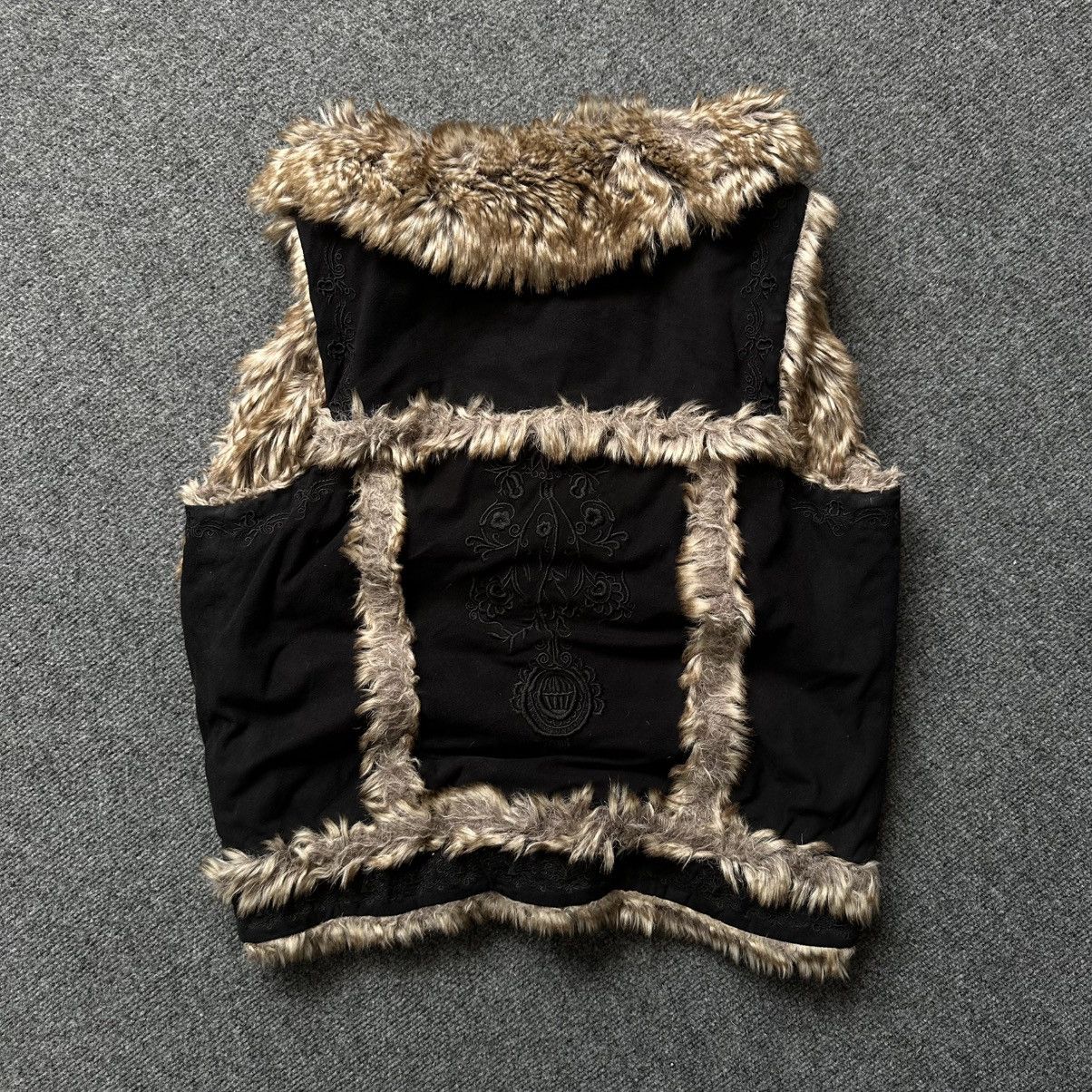 Comme des Garcons VTG Faux Fur Vest Desigual Size 40 Hype Trend Staff Pick 00 Size S / US 4 / IT 40 - 2 Thumbnail