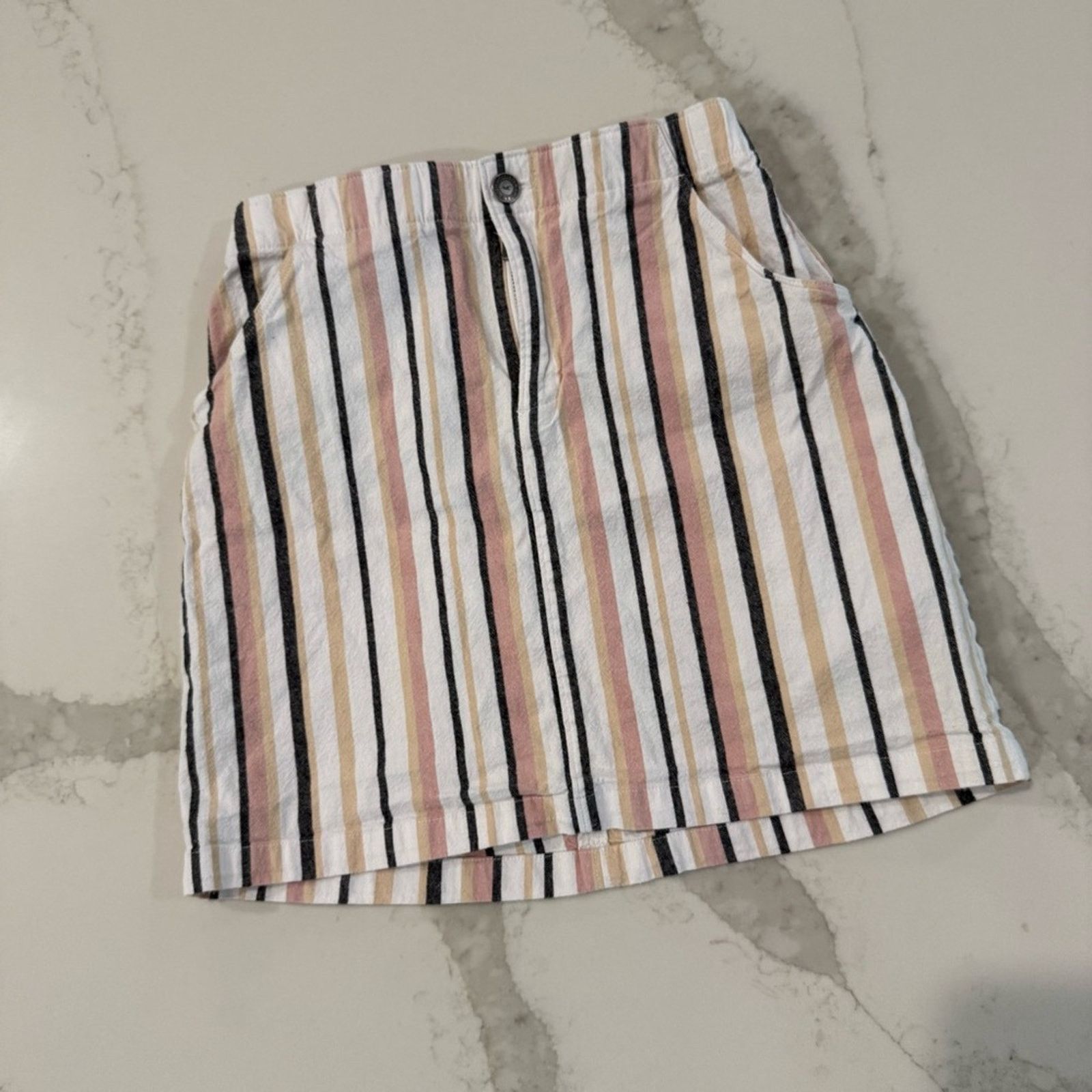 Hollister Hollister Ultra HighRise Striped Pencil Skirt Womens XS Size 26" / US 2 / IT 38 - 1 Thumbnail