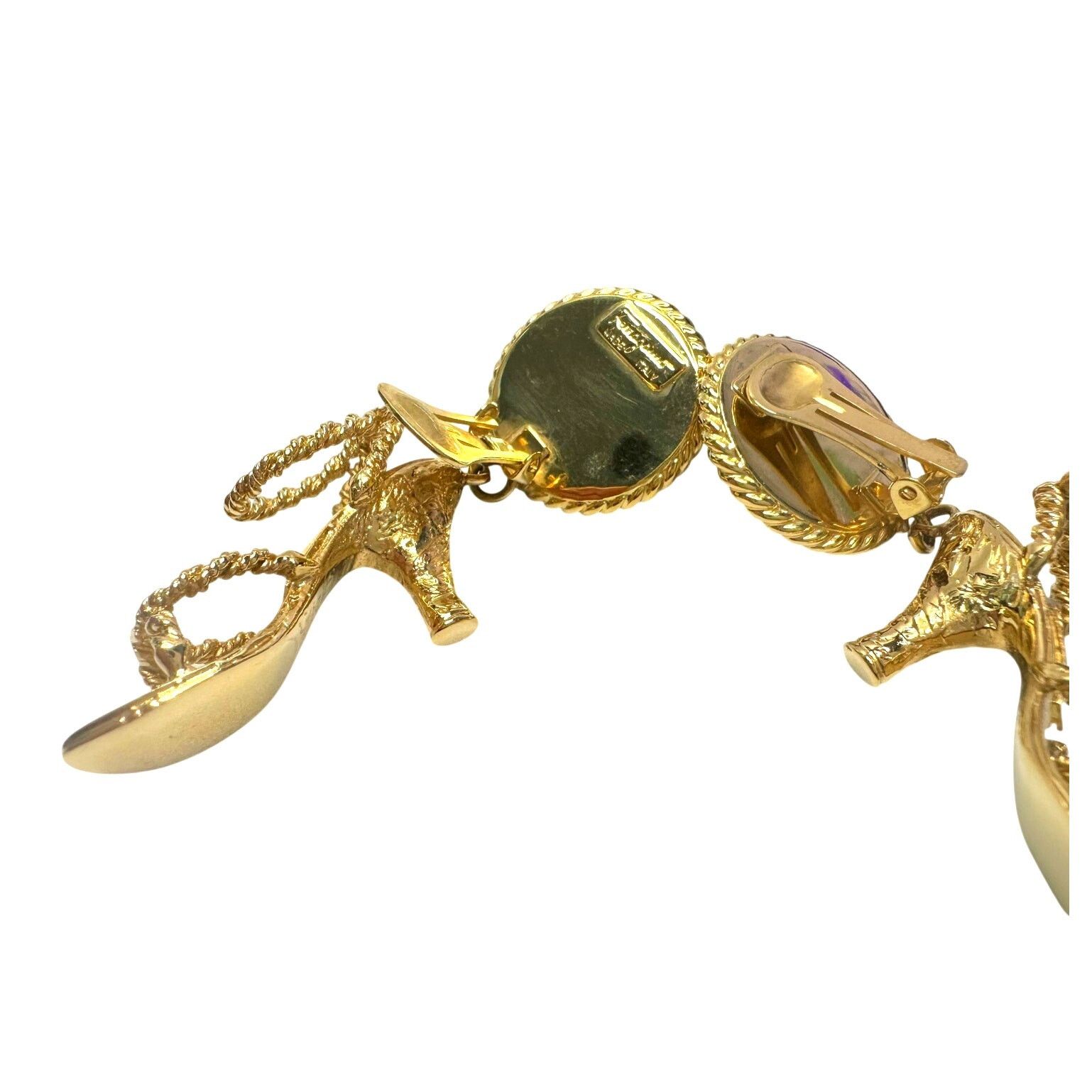 Salvatore Ferragamo Salvatore Ferragamo Vintage High Heel Shoe Earrings Size ONE SIZE - 10 Thumbnail