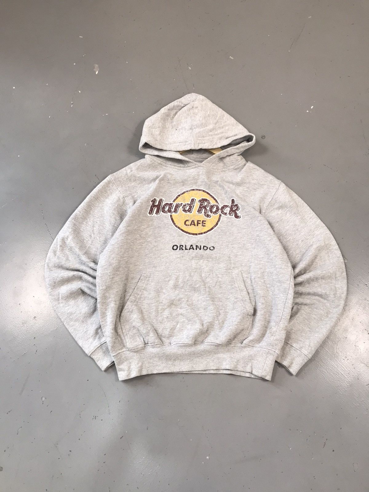 Hard Rock Cafe × Vintage Vintage 90s hardrock cafe Orlando printed hoodie Size US XS / EU 42 / 0 - 1 Thumbnail