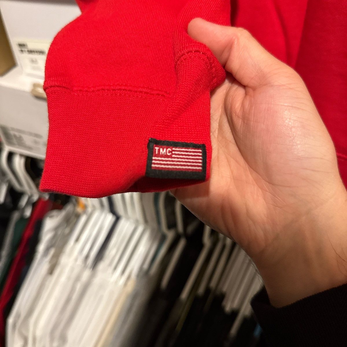 Other The Marathon Clothing Bar Logo Hoodie - Red Medium Size US M / EU 48-50 / 2 - 3 Thumbnail