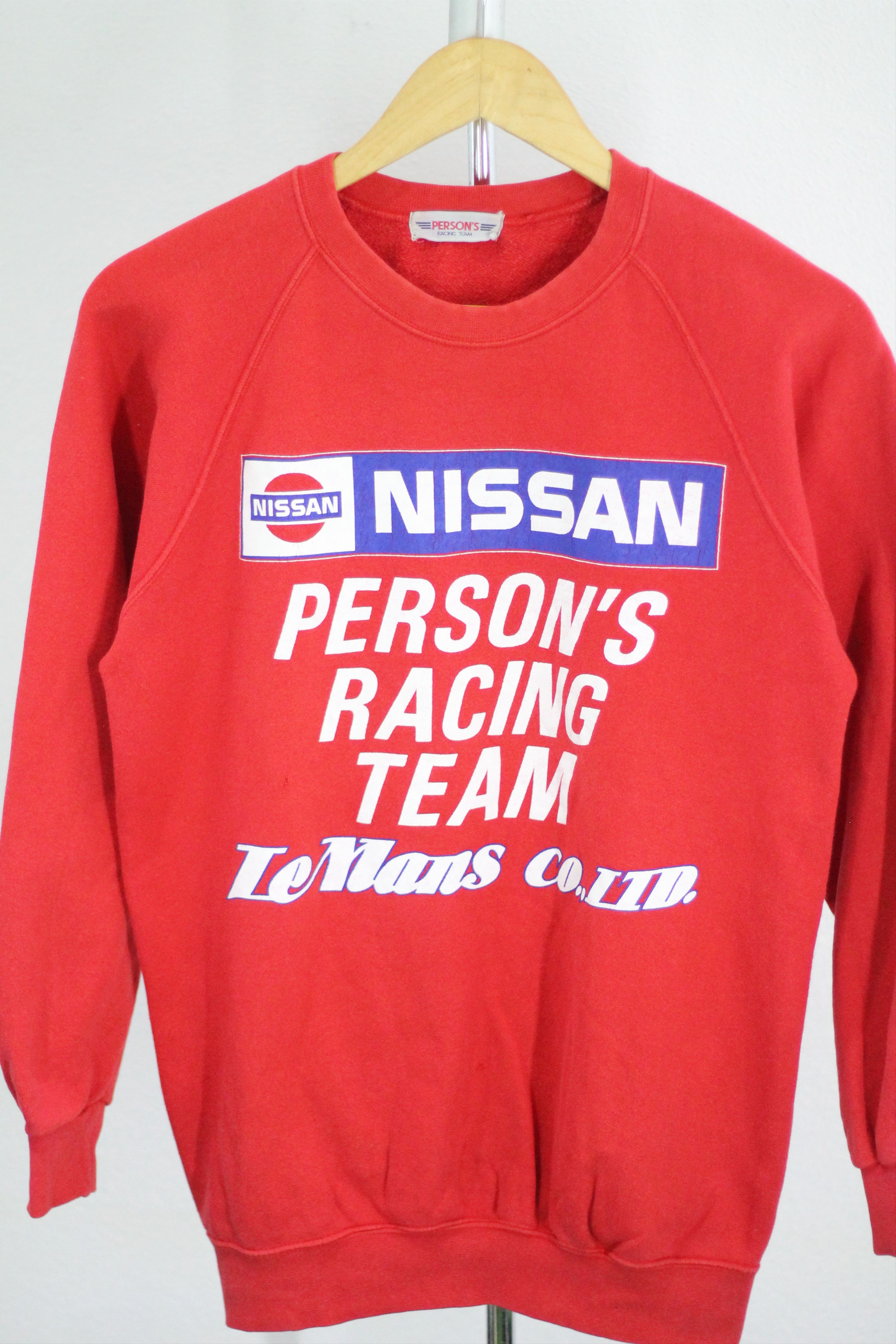 Sports Specialties × Vintage Vintage NISSAN Person's Racing Team Crewneck. Size US S / EU 44-46 / 1 - 2 Thumbnail