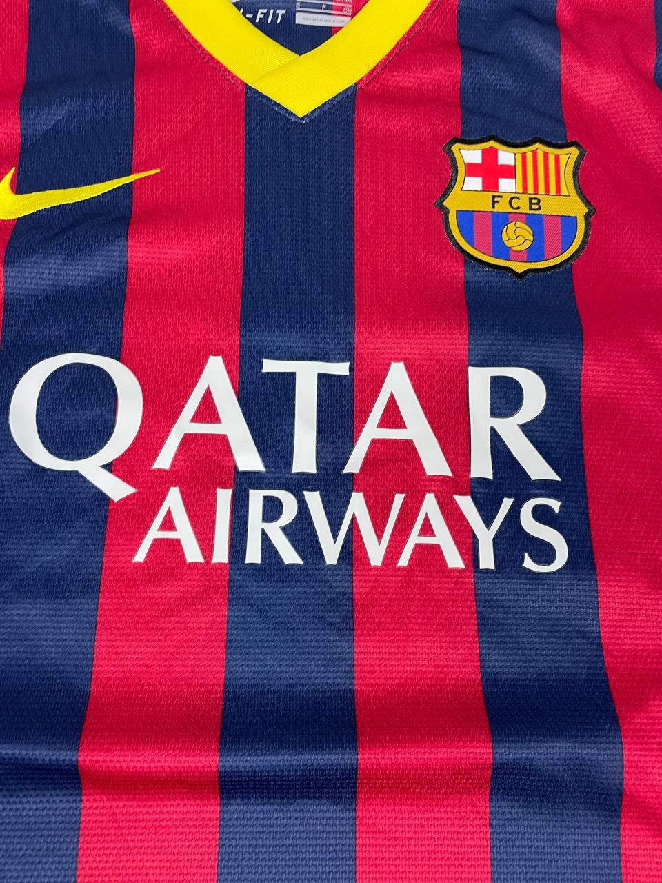 Nike Nike Barcelona 2013 2014 Home Football Shirt Soccer Jersey Size US S / EU 44-46 / 1 - 7 Thumbnail