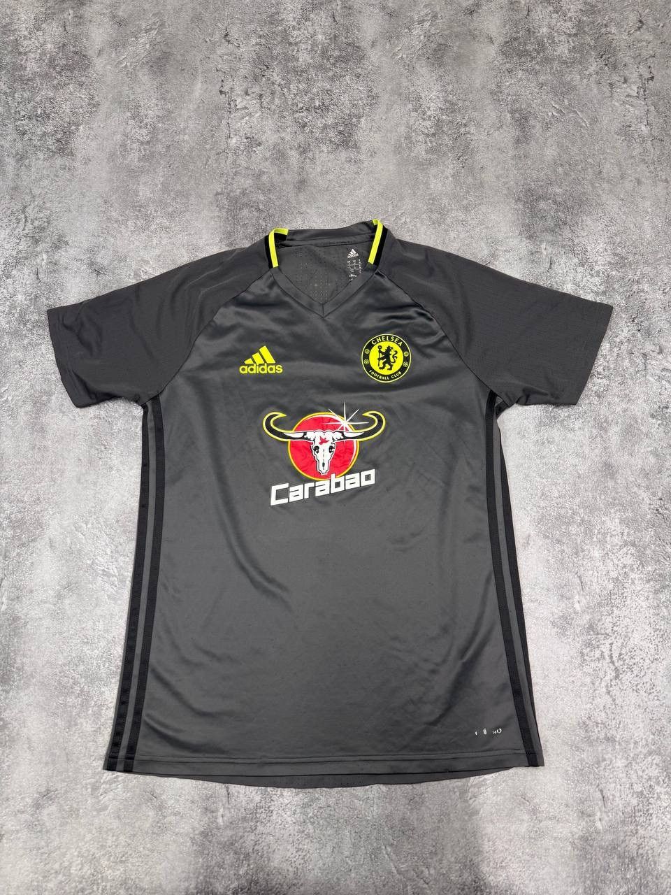 Adidas Adidas Chelsea FC Men Training Football Jersey 2016/17Grey Size US M / EU 48-50 / 2 - 1 Thumbnail