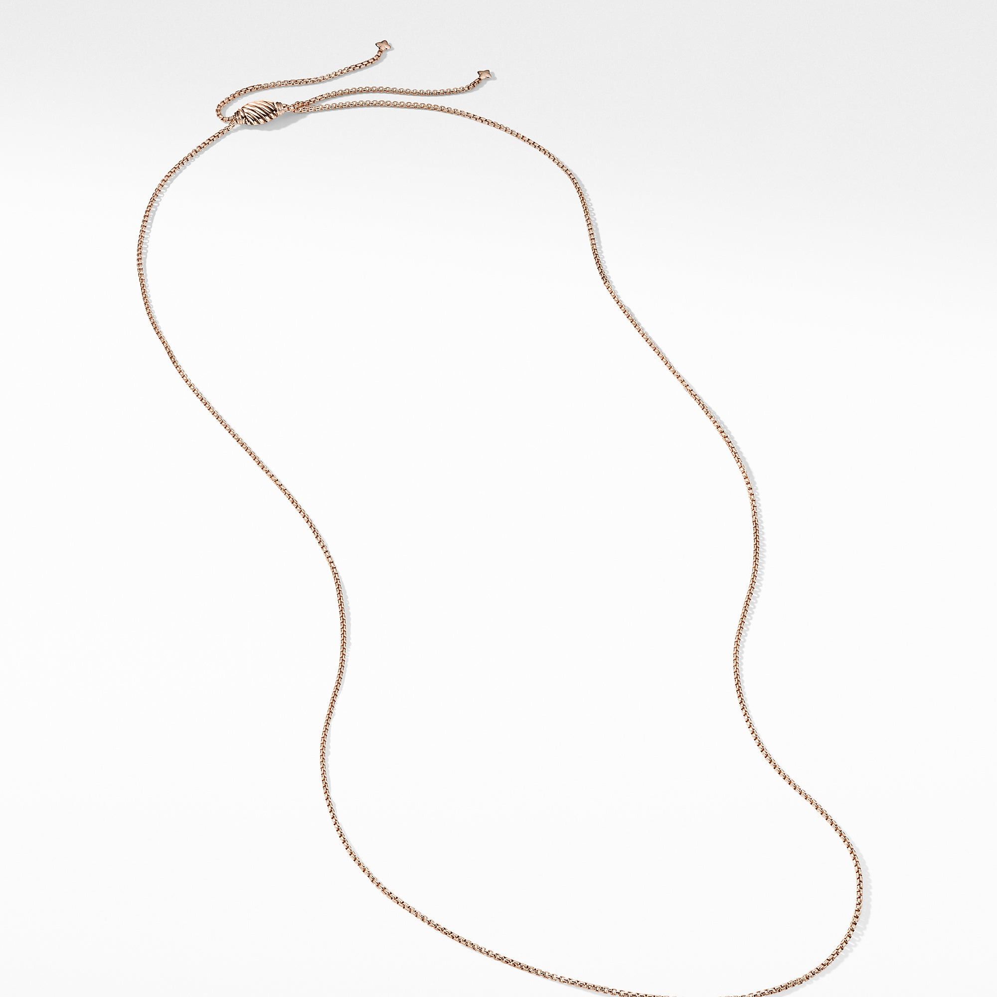 David Yurman o1w1db10525 N12620 Size:6 /Necklace in Rose Golden Size ONE SIZE - 2 Thumbnail