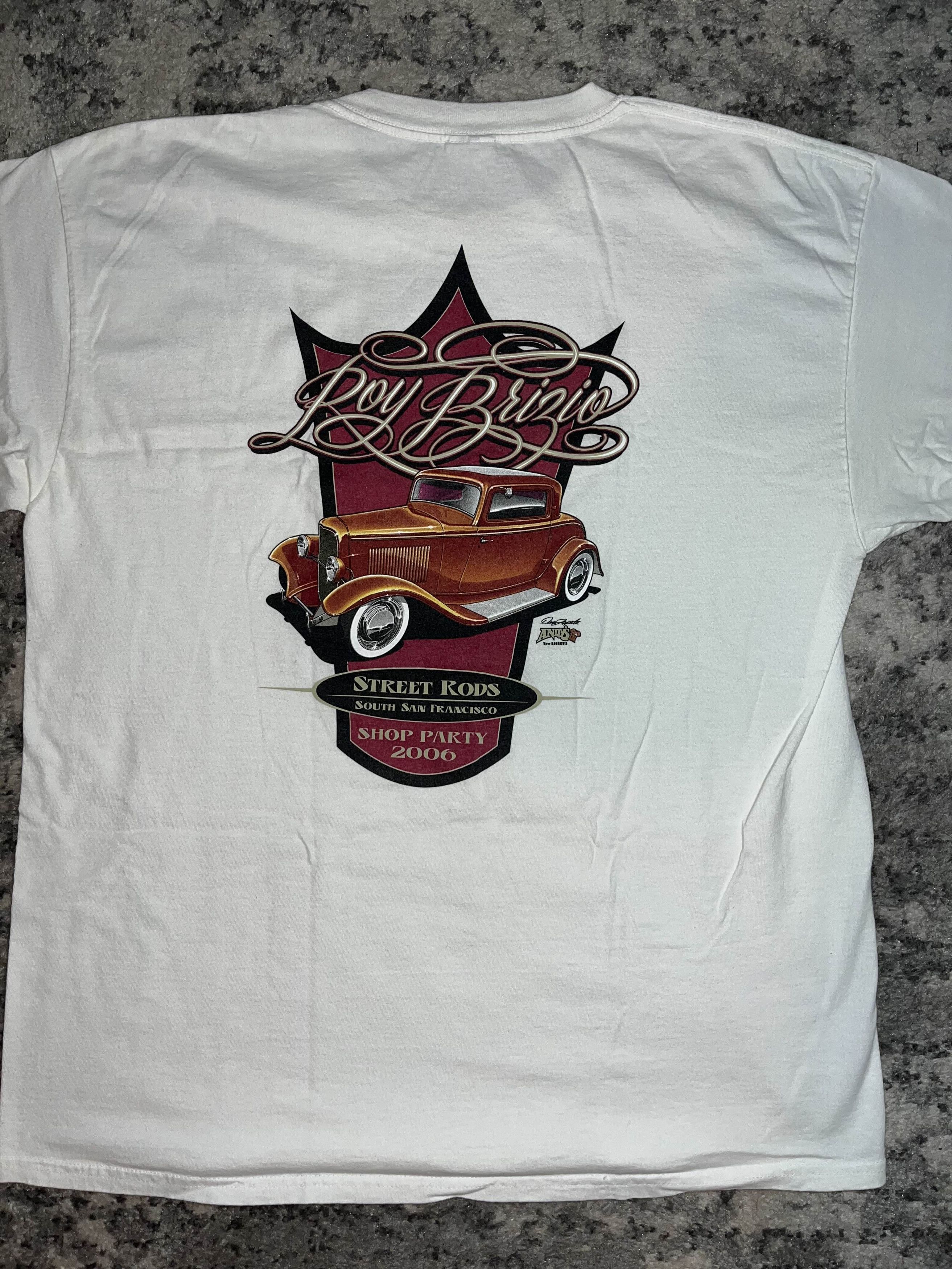 Vintage 00s Roy Brizio Street Rods San Francisco Shirt Size US XL / EU 56 / 4 - 2 Thumbnail