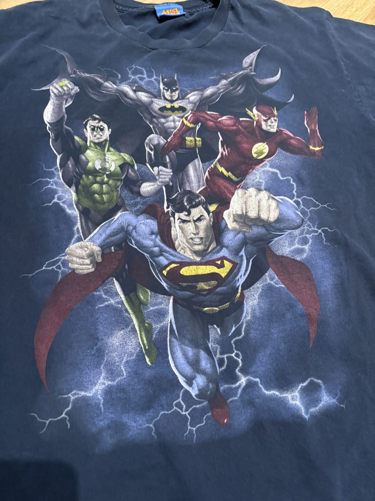 DC Comics × Vintage Justice League DC Comics Vintage T Shirt Size US L / EU 52-54 / 3 - 2 Thumbnail