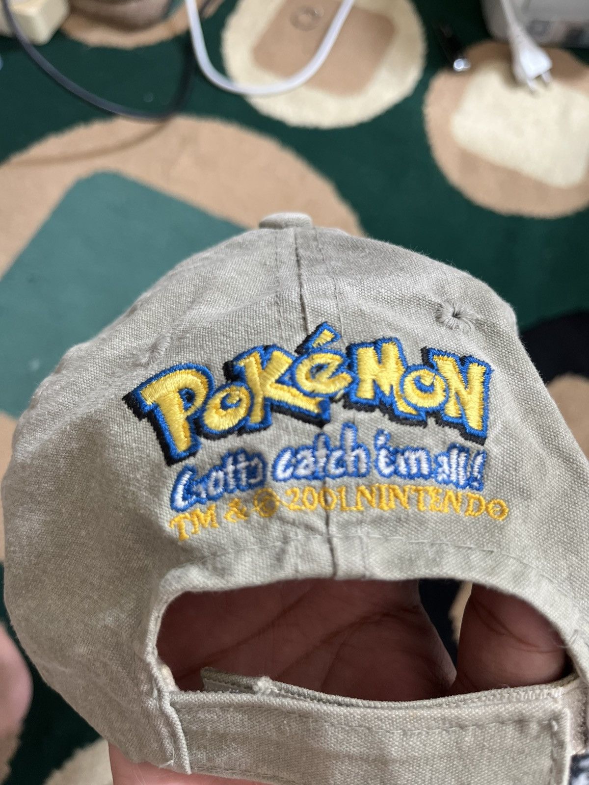 Pokemon 2001 Rare Pokemon Caps Size ONE SIZE - 4 Thumbnail