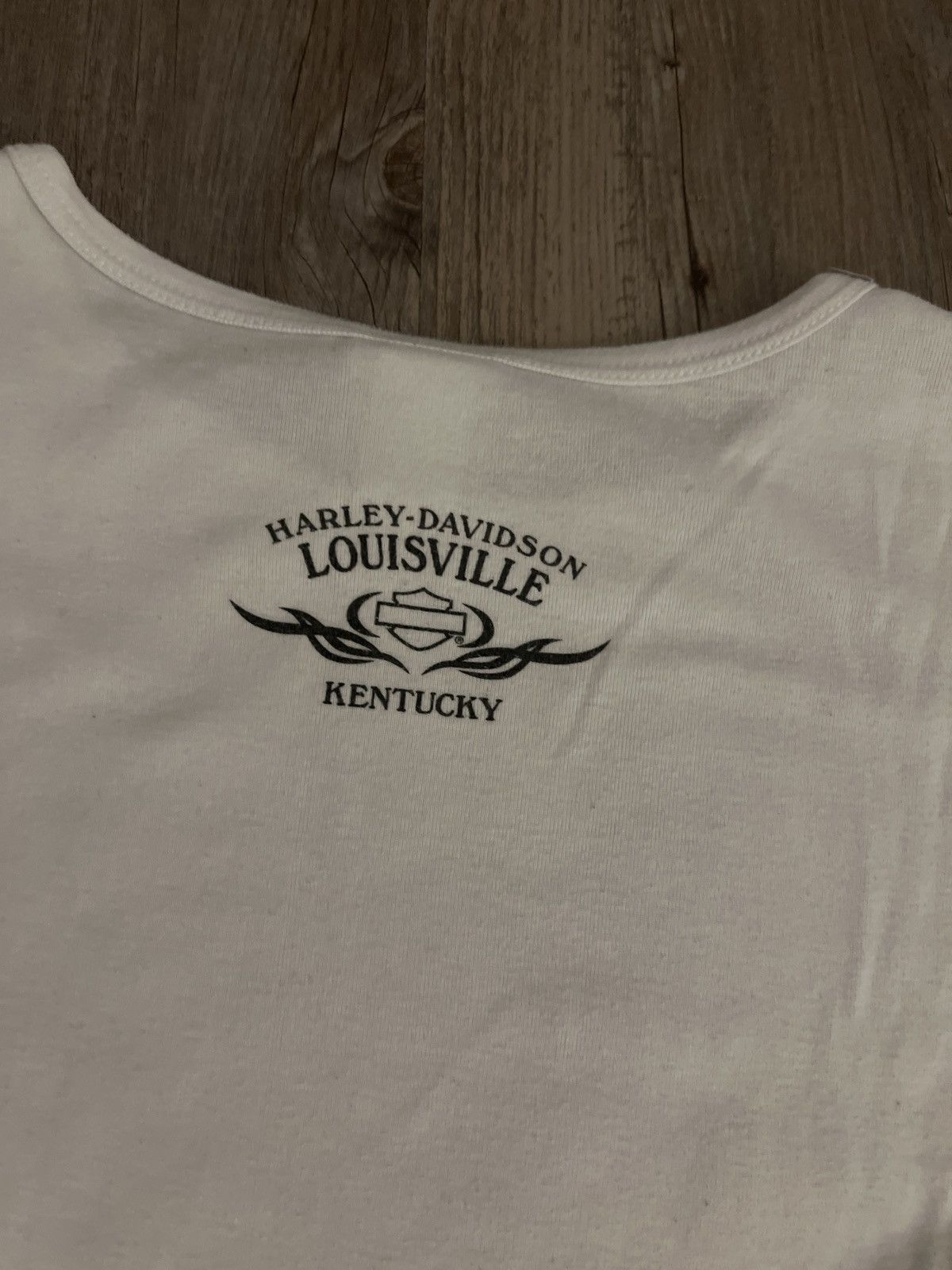 Harley Davidson × Vintage Vintage Y2K Layered Harley Davidson Longsleeve Size US M / EU 48-50 / 2 - 6 Thumbnail
