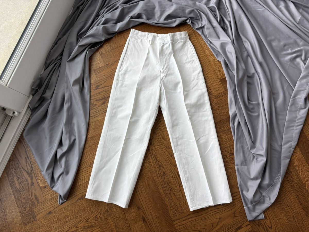 Vintage 1950s Trousers WW2 Vintage Military Dress Pants RCN Navy Uni Size US 27 - 18 Thumbnail