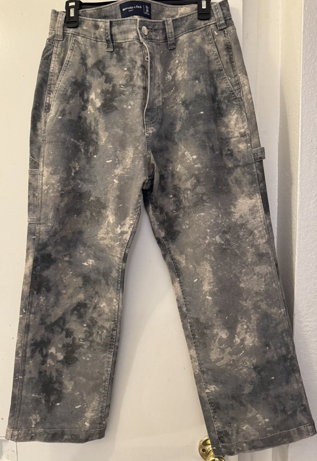 Abercrombie & Fitch Abercrombie & Fitch Loose Work Wear Pants 32x28 Size US 32 / EU 48 - 3 Thumbnail