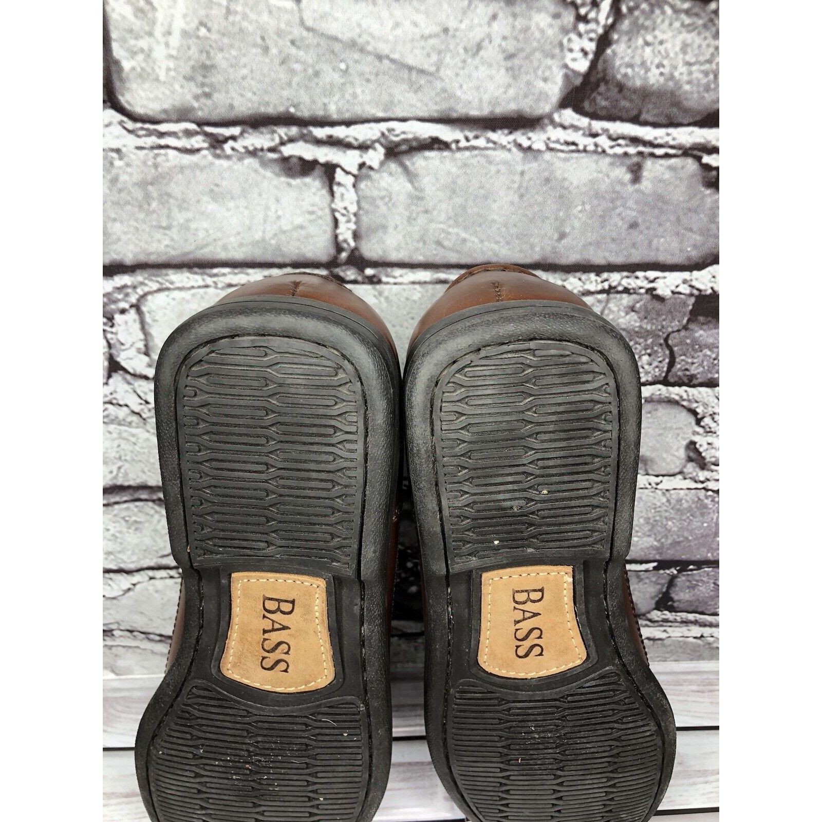 Bass Bass Strout Brown Leather Tassel Loafers SlipOn Casual Shoes Size US 7.5 / EU 40-41 - 7 Thumbnail
