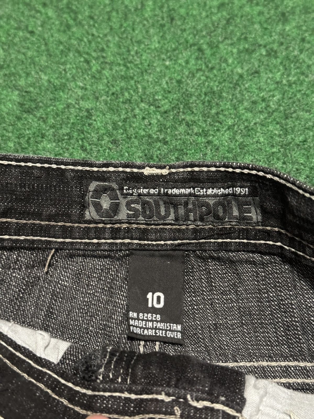 Southpole Y2K Southpole Baggy Hip Hop Grunge 27x25 Black Jeans Size 27" / US 4 / IT 40 - 4 Thumbnail