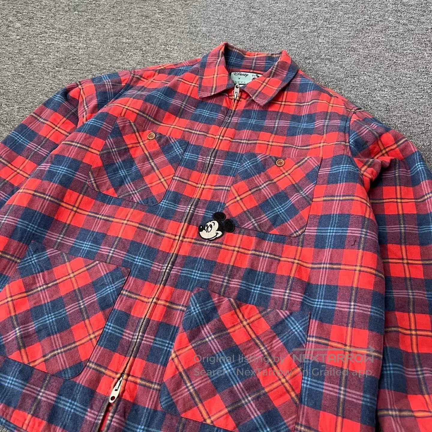 Gucci Gucci x Disney Mickey Red Blue Plaid Puffer. Size US S / EU 44-46 / 1 - 2 Thumbnail