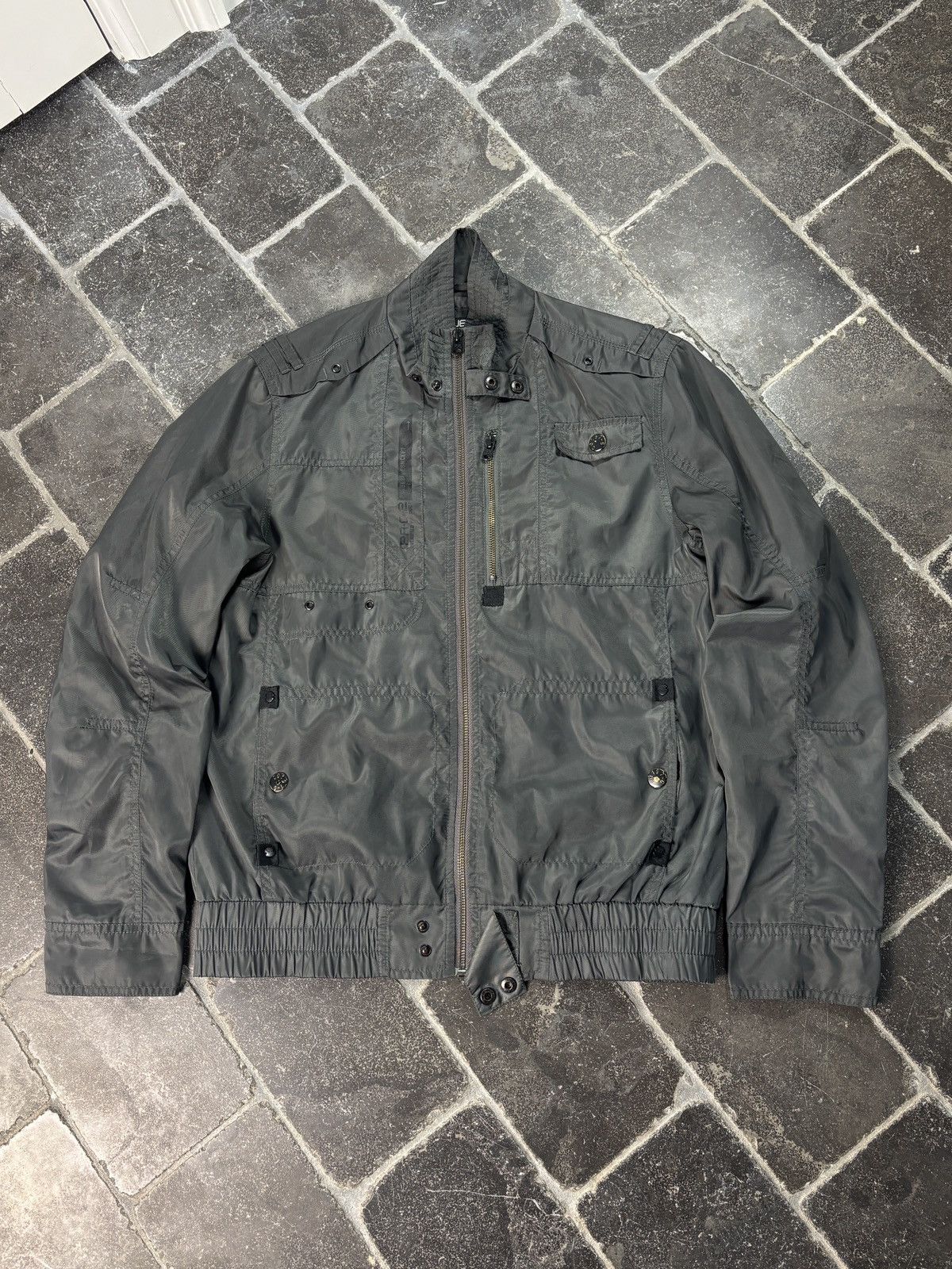 G-Star Vintage Nylon Bomber Cargo Utility Y2K 2000s Diesel G-Star Size US S / EU 44-46 / 1 - 2 Thumbnail