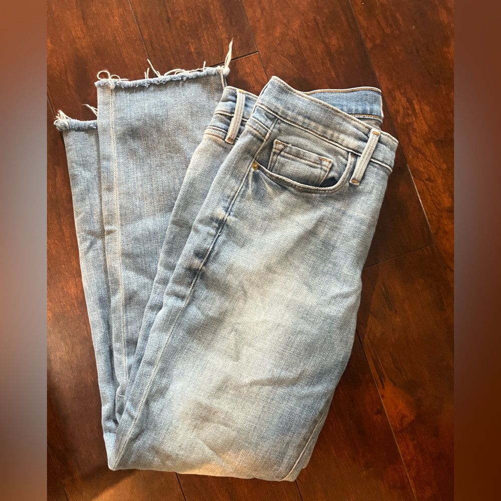 Frame Frame Denim Light Wash Straight Leg Jeans Size 25" / US 0 / IT 36 - 4 Thumbnail
