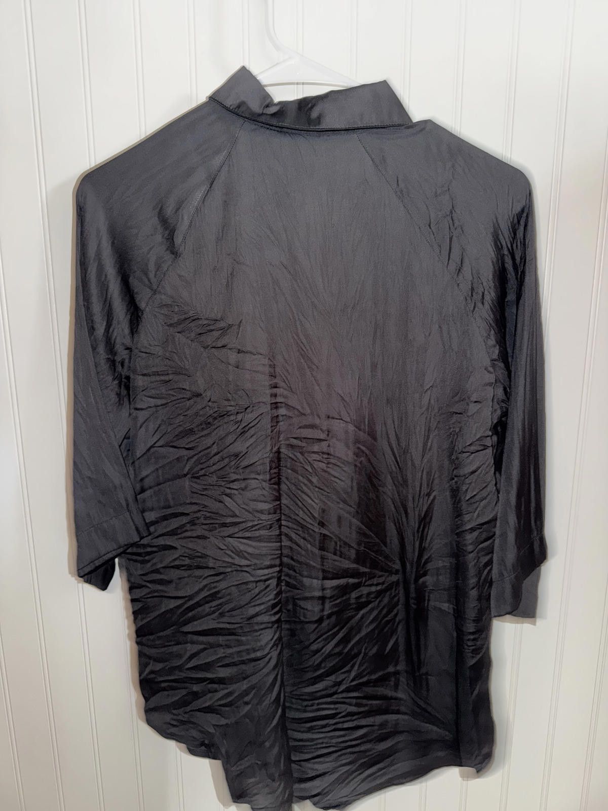 Worthington Worthington Black Button-Up Shirt Medium Size M / US 6-8 / IT 42-44 - 2 Thumbnail