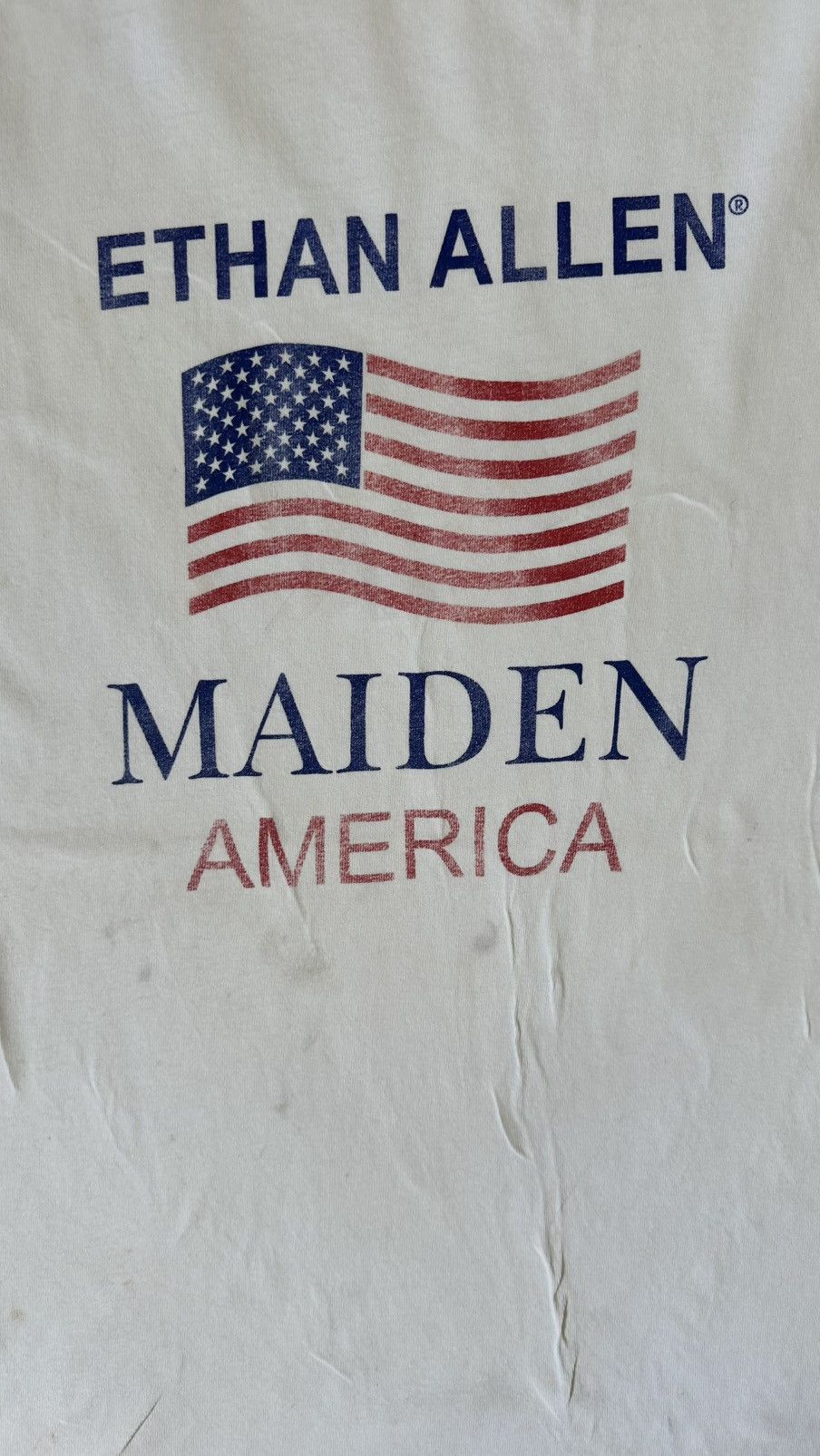 Gildan VINTAGE ETHAN ALLEN MAIDEN AMERICA FURNITURE TEE Size US XXL / EU 58 / 5 - 2 Thumbnail