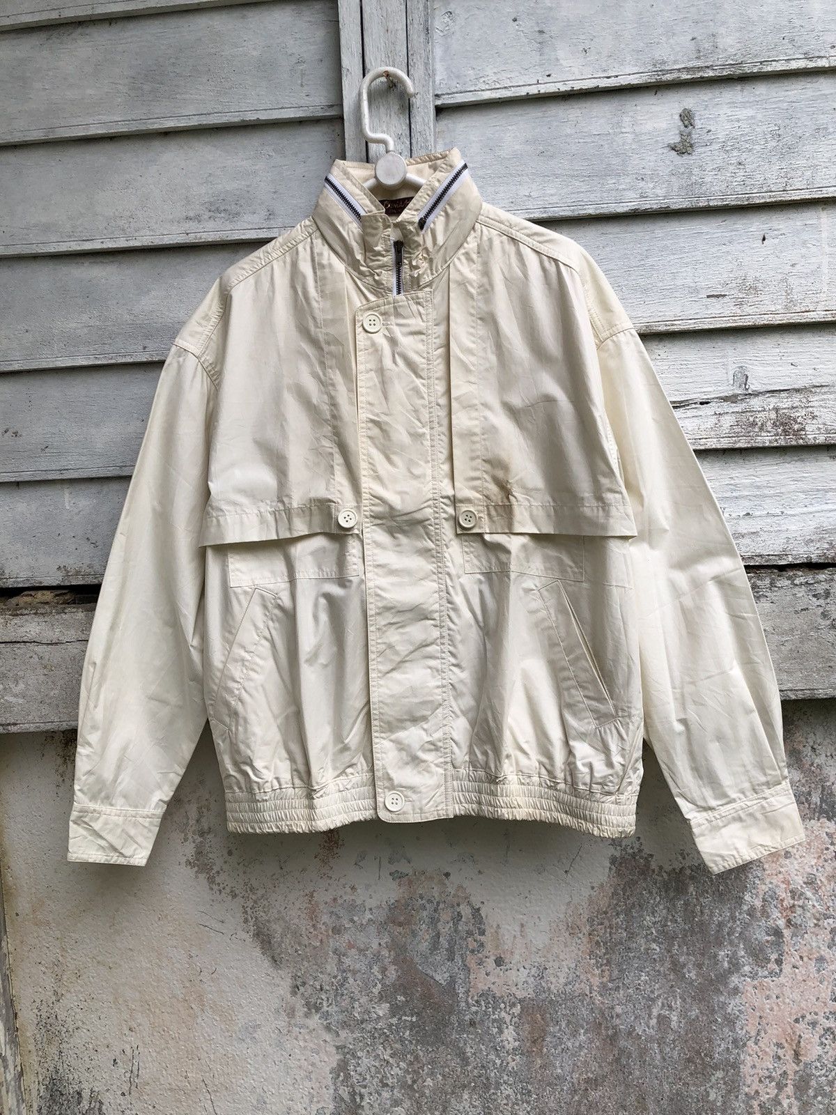 Designer × Vintage Vintage David Hicks Layered Hidden Pocket Jacket Size US L / EU 52-54 / 3 - 1 Thumbnail