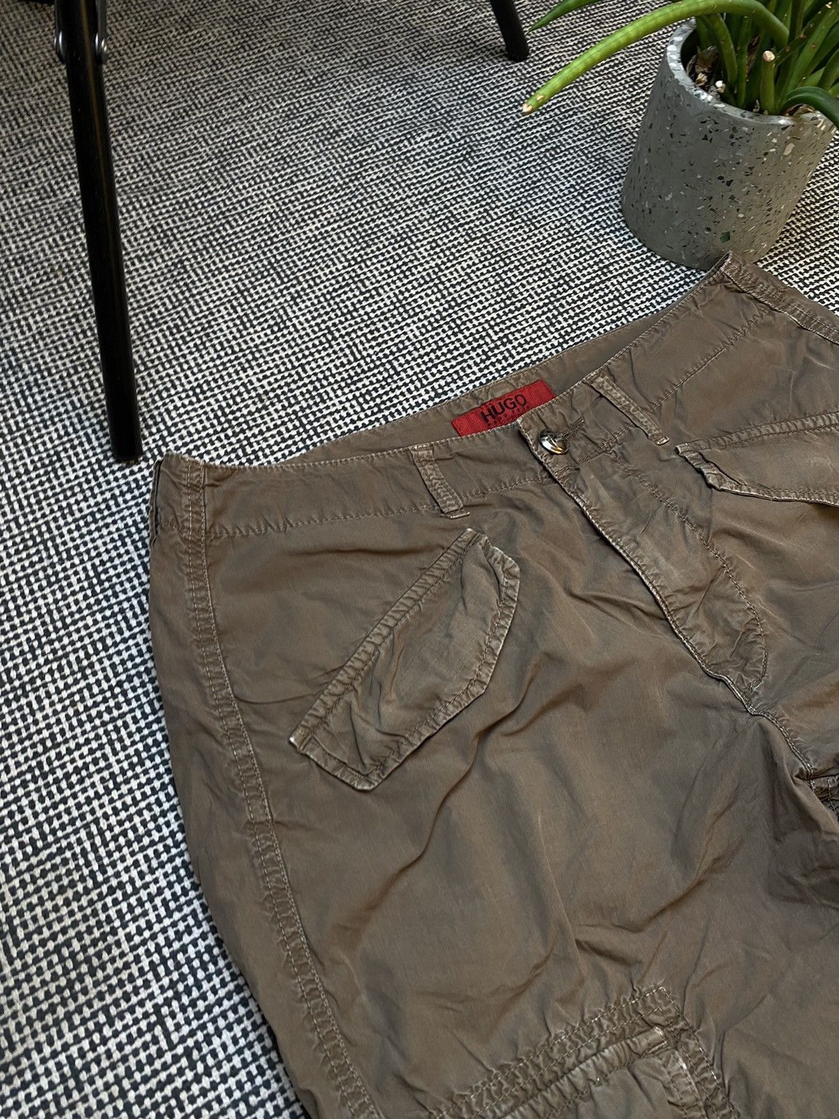 Hugo Boss × Vintage Hugo boss vintage rare cargo shorts y2k Size US 31 - 5 Thumbnail