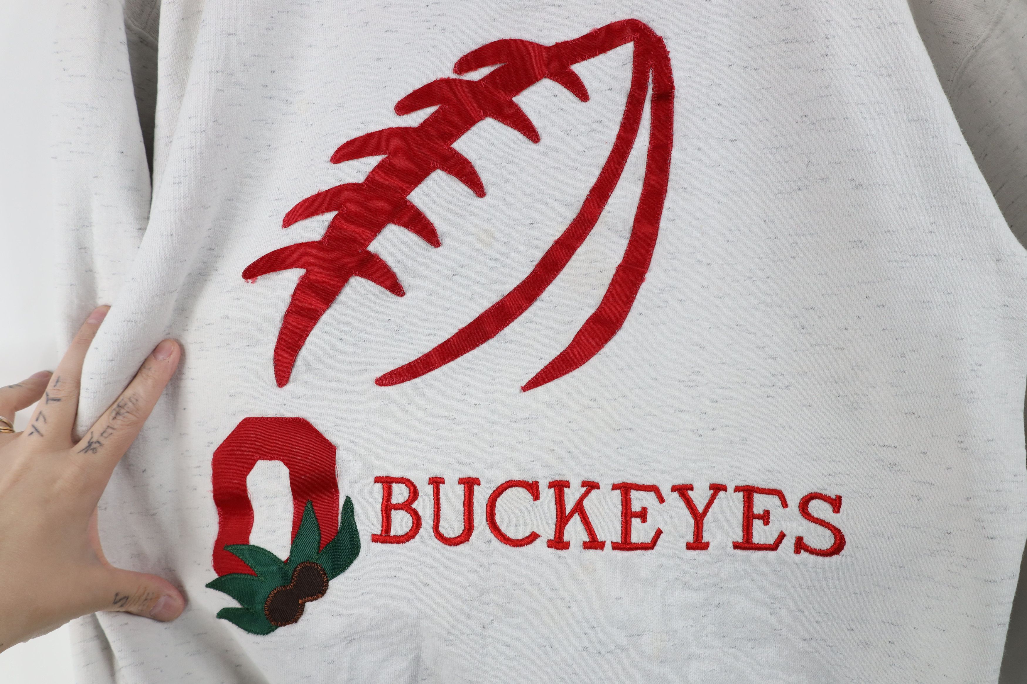 Vintage Vintage 90s Ohio State University Football Sweatshirt USA Size M / US 6-8 / IT 42-44 - 6 Thumbnail