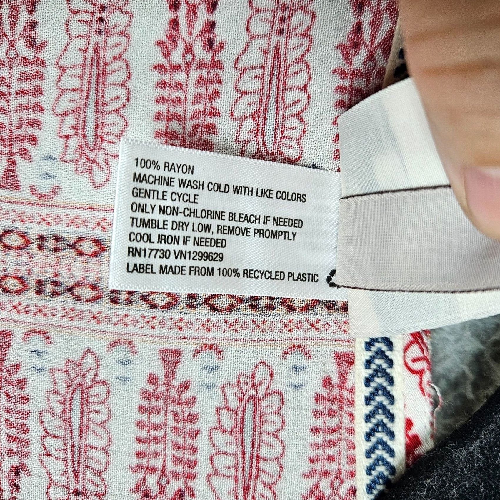Vintage KNOX ROSE Blouse Kimono Open Front Floral XS/S Pink Women V-Neck Short Sleeve Ruana Casual Size XS / US 0-2 / IT 36-38 - 4 Thumbnail