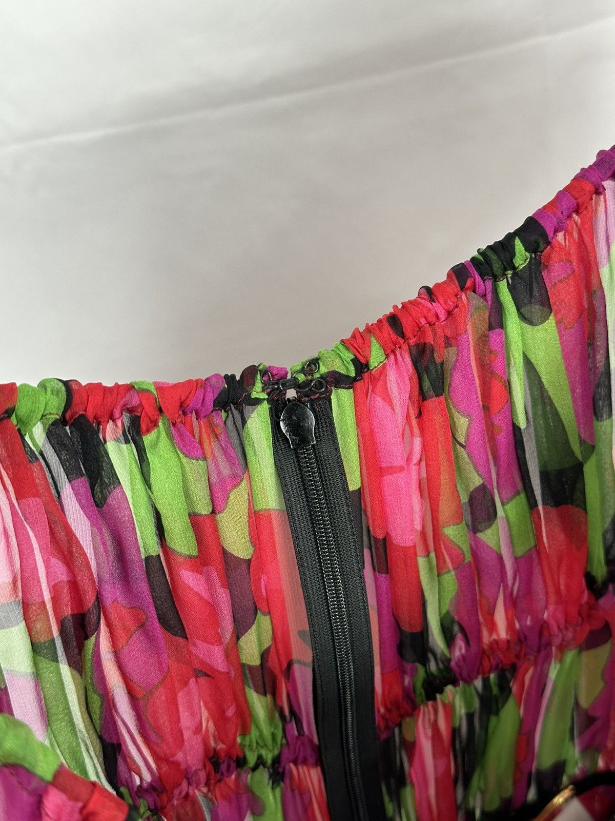 Saint Laurent Paris Saint Laurent Multicolor dress Size XS / US 0-2 / IT 36-38 - 7 Thumbnail