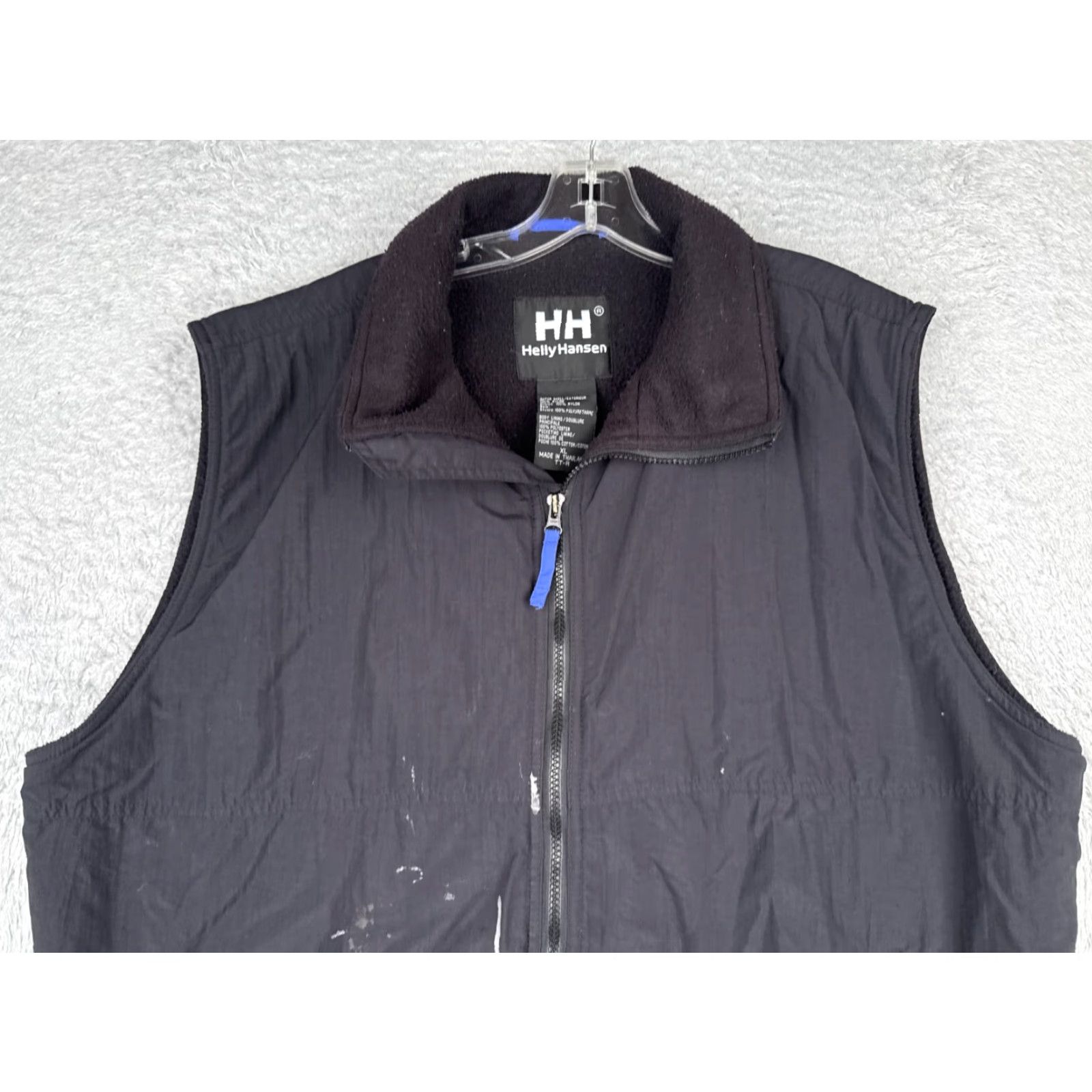 Helly Hansen Helly Hansen Vest Mens XL Black Madrid Softshell Fleece Lined Full Zip Size US XL / EU 56 / 4 - 6 Thumbnail